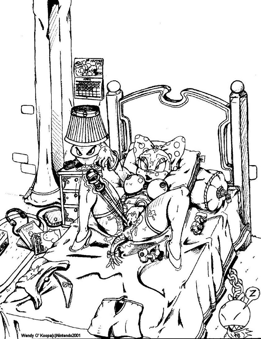 Rule34 – If it exists, there is porn of it / chain chomp, koopa, koopalings, wendy o. koopa / 510572