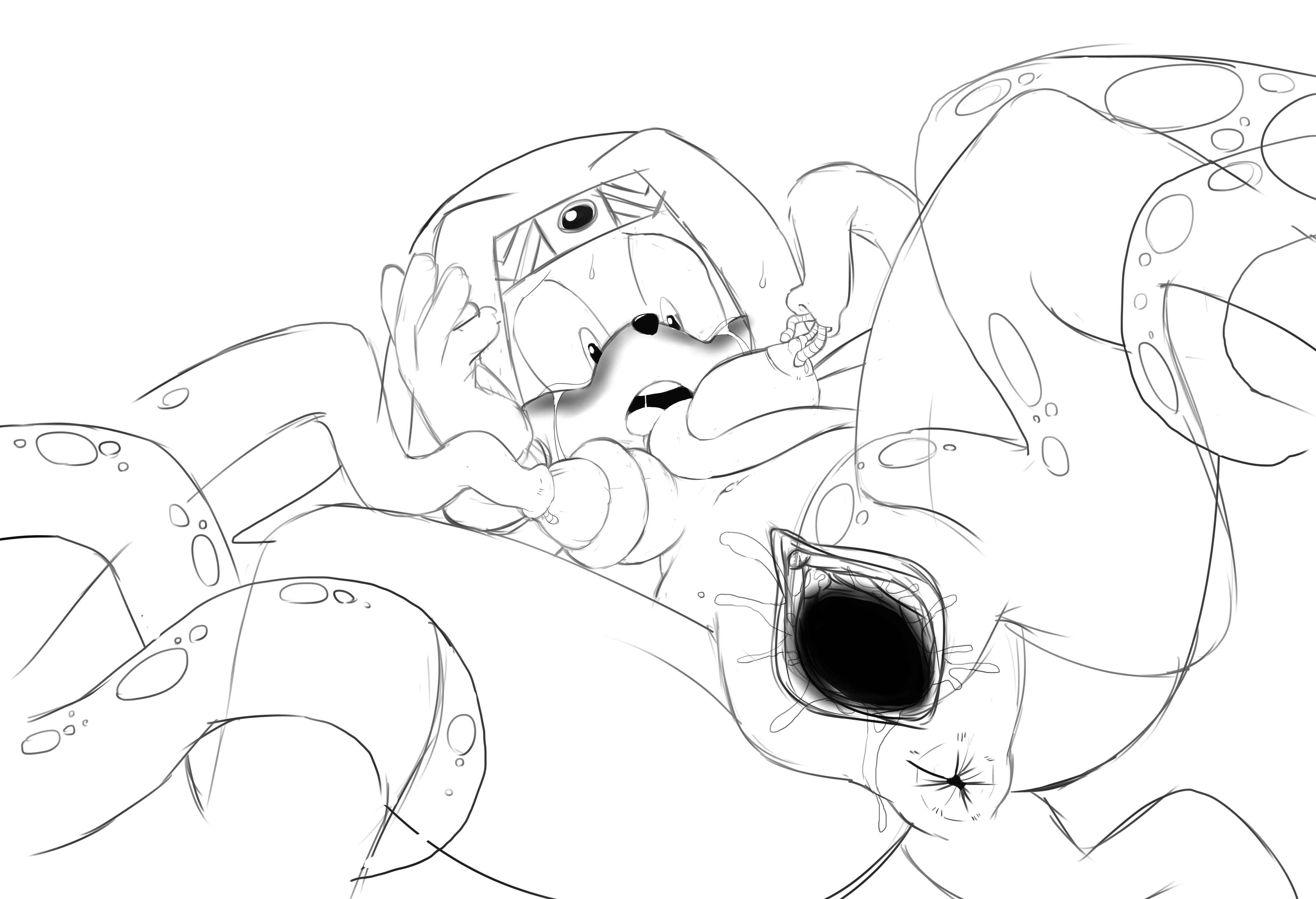 Rule34 – If it exists, there is porn of it / ravnic, chaos (sonic), tikal the echidna / 510602