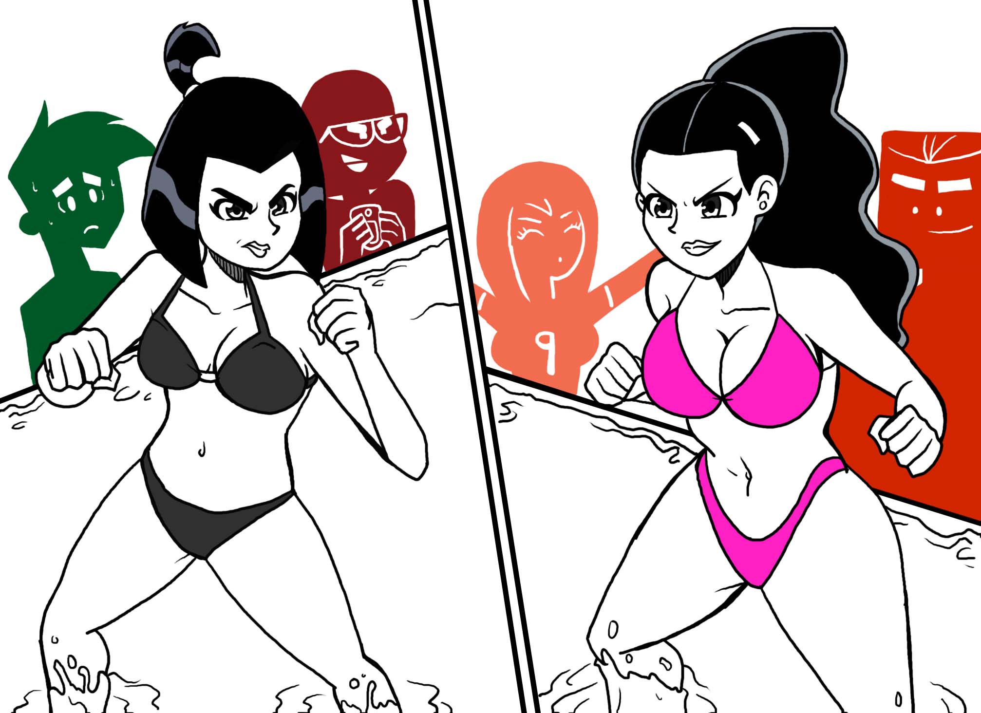 Rule34 – If it exists, there is porn of it / frostbiteboi, danny fenton, dash baxter, paulina sanchez, sam manson, star (danny phantom), tucker foley / 510744