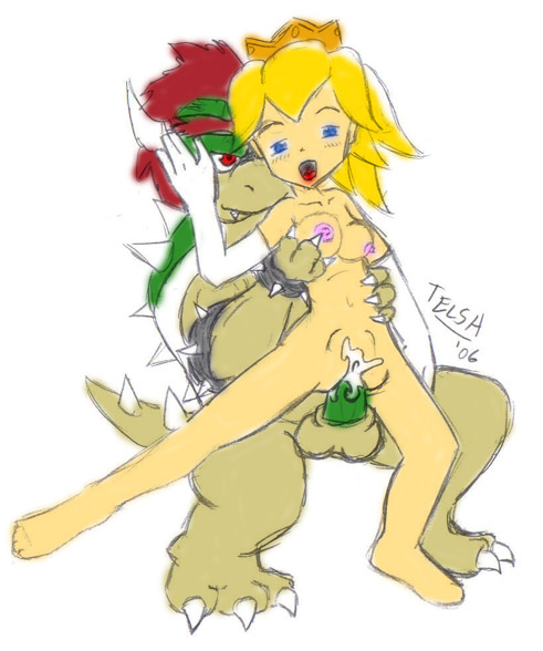 Rule34 – If it exists, there is porn of it / bowser, koopa, princess peach / 510839
