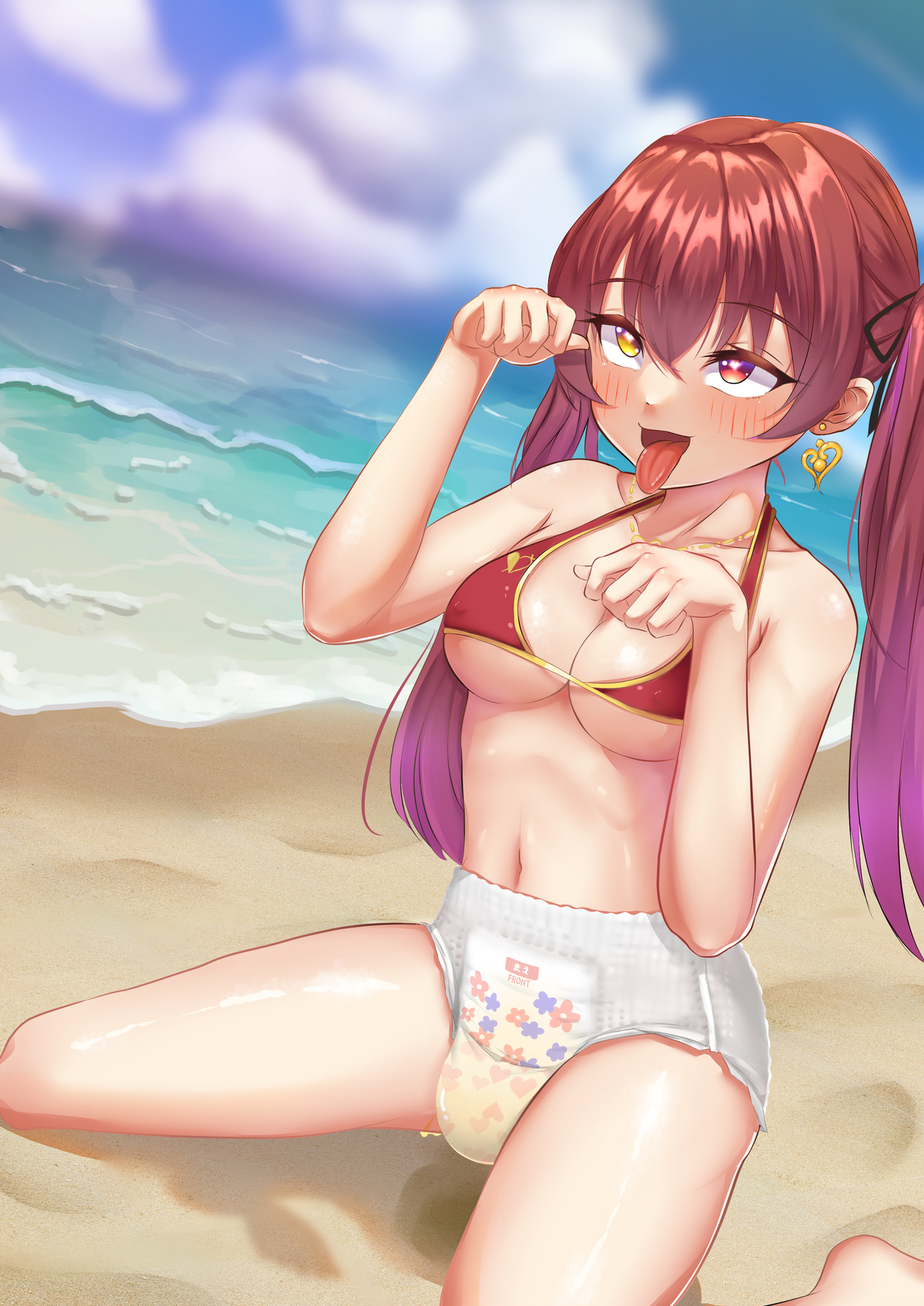 Rule34 – If it exists, there is porn of it / houshou marine / 9899635