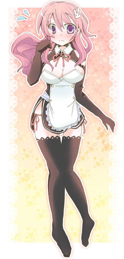 himeji mizuki, baka to test to shoukanjuu, tagme, long hair, miniskirt, pink hair, skirt