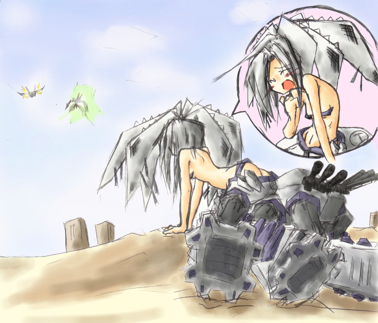 novemdecuple, distort, spirit of motherwill, armored core, armored core: for answer, arms forts, fromsoftware, tagme