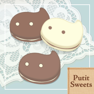 dattan (db dattan), dattan (pixiv), elona, lowres, cookie, food, food focus, no humans, putit