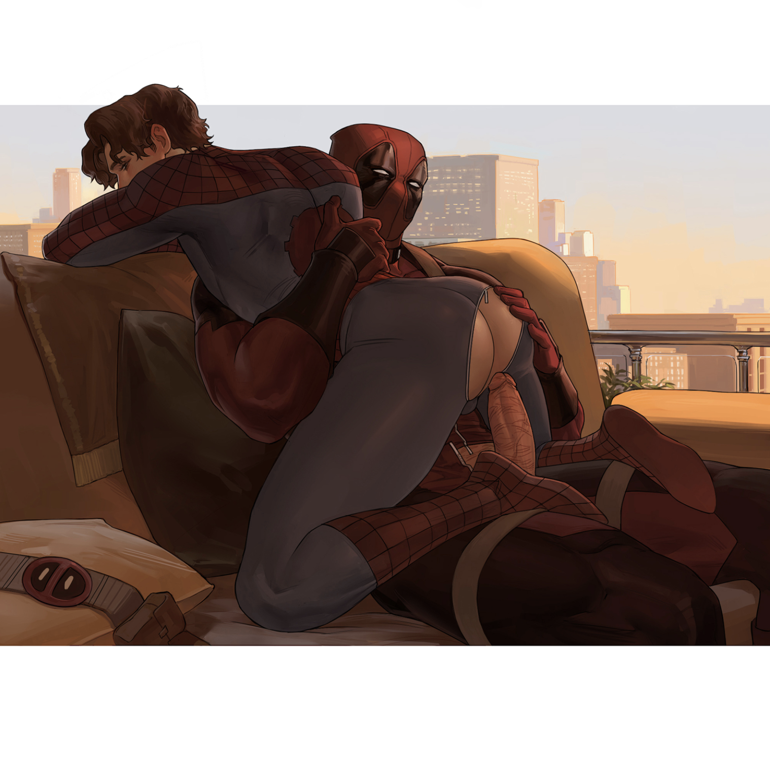 Rule34 – If it exists, there is porn of it / deadpool, peter parker, spider-man, wade wilson / 9933602
