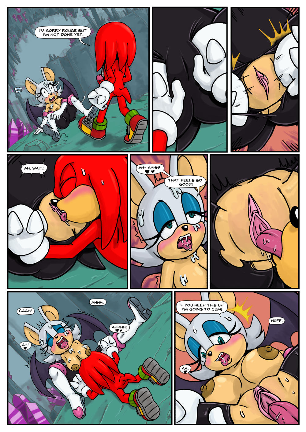 Rule34 – If it exists, there is porn of it / omegazuel, knuckles the echidna, rouge the bat / 512870
