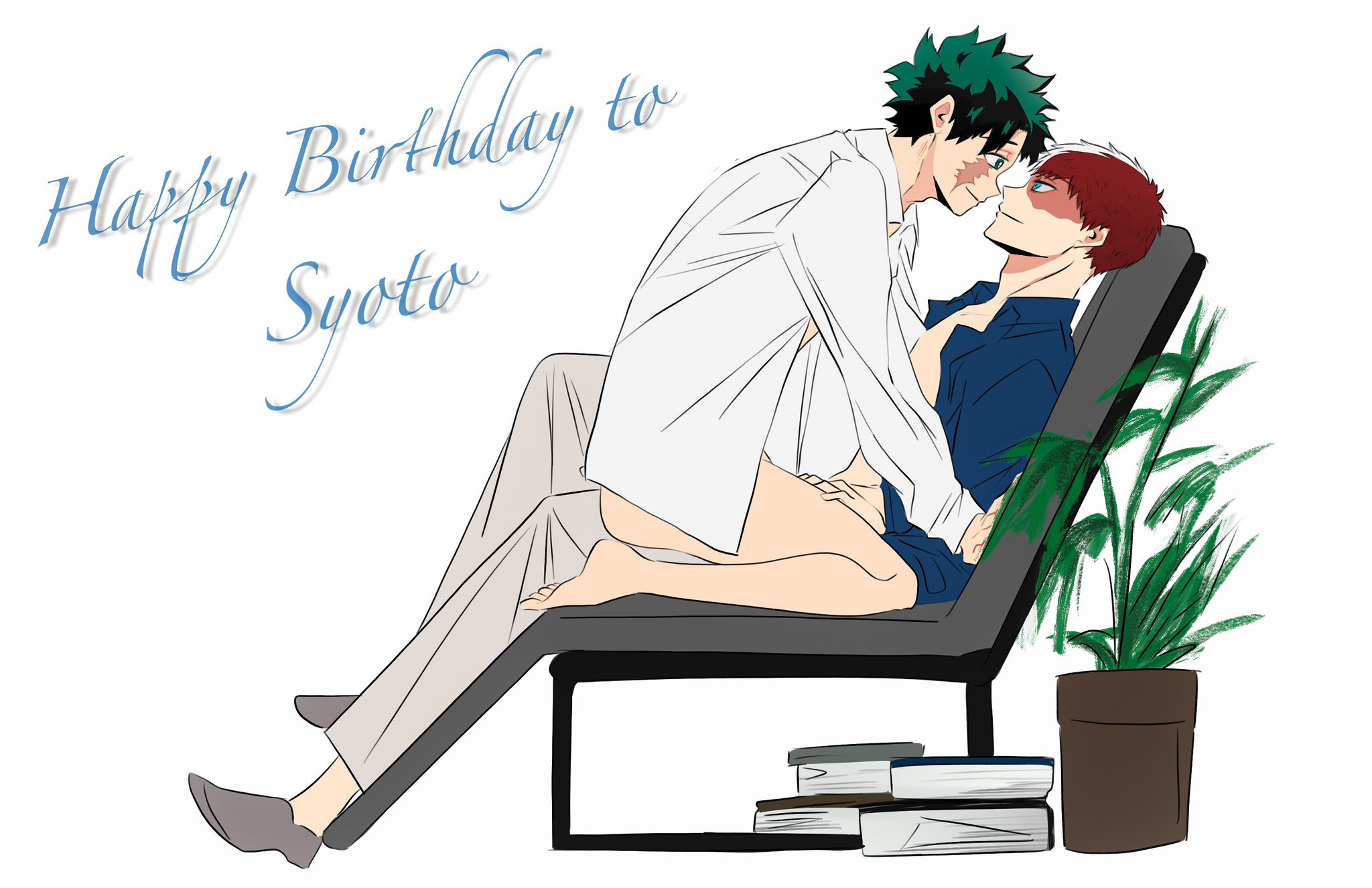 Rule34 – If it exists, there is porn of it / izuku midoriya, shouto todoroki / 9945801