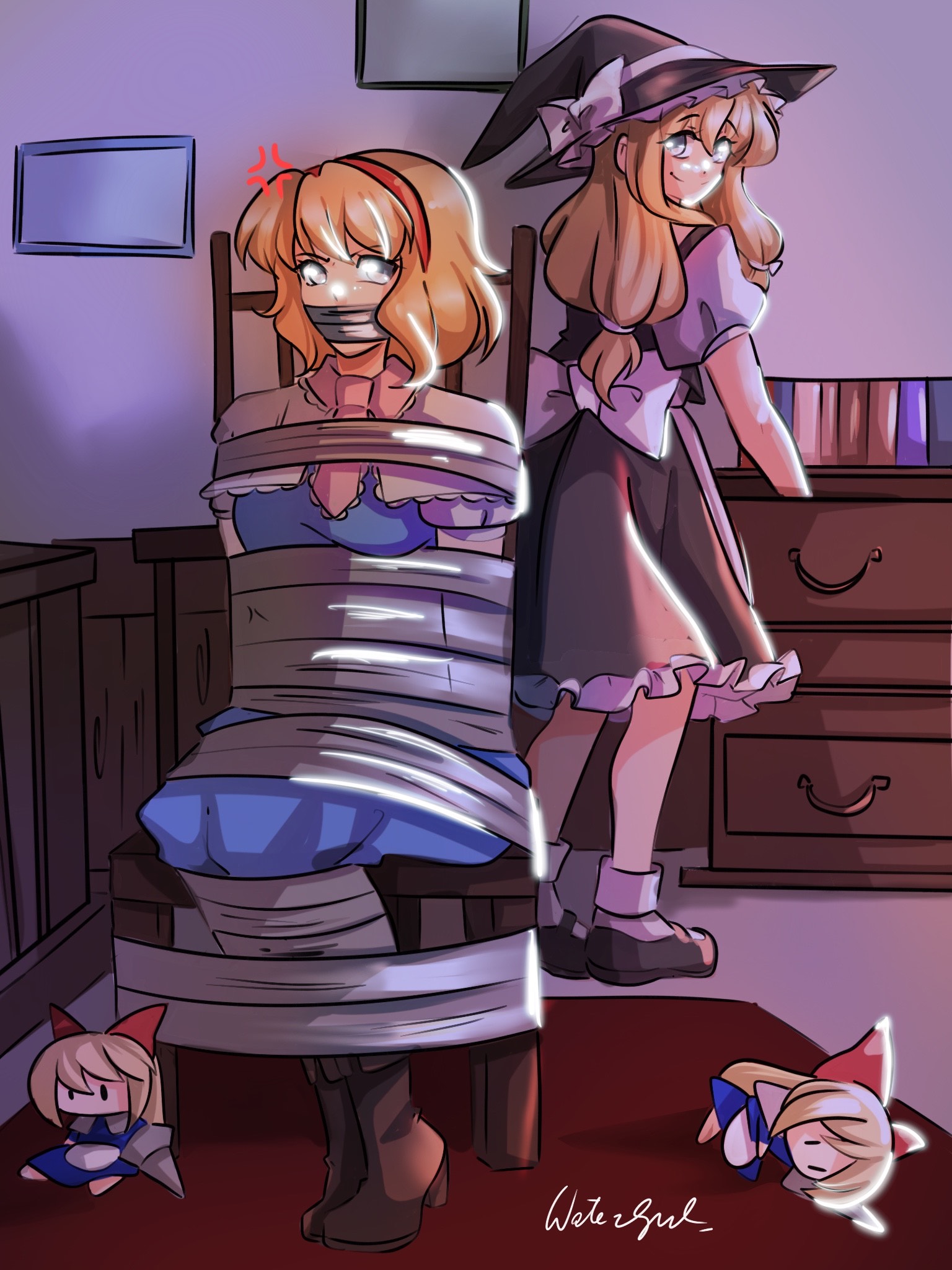 Rule34 – If it exists, there is porn of it / alice margatroid, marisa kirisame / 9955732