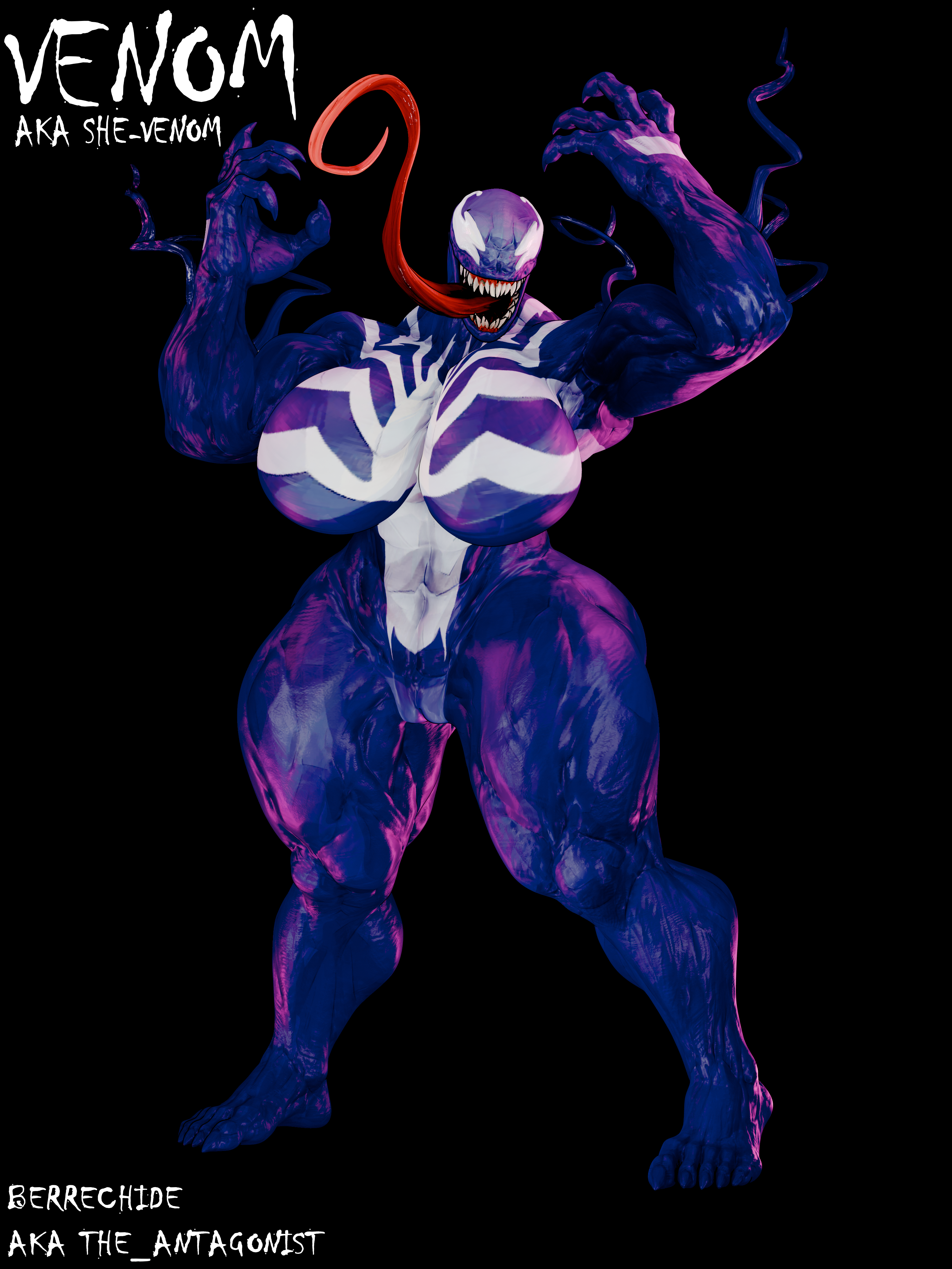 Rule34 – If it exists, there is porn of it / she-venom, venom (marvel) / 9956654