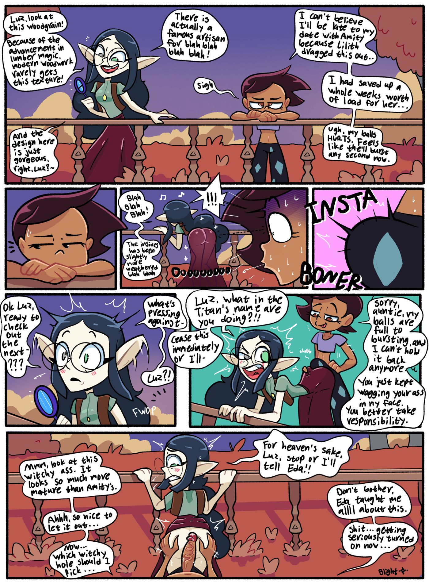 Rule34 – If it exists, there is porn of it / lilith clawthorne, luz noceda / 10008016