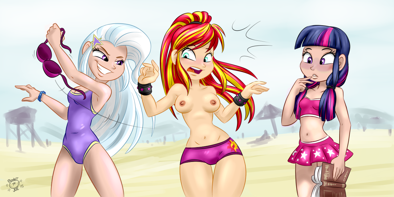 Rule34 – If it exists, there is porn of it / ponut joe, sunset shimmer, trixie, twilight sparkle / 516062