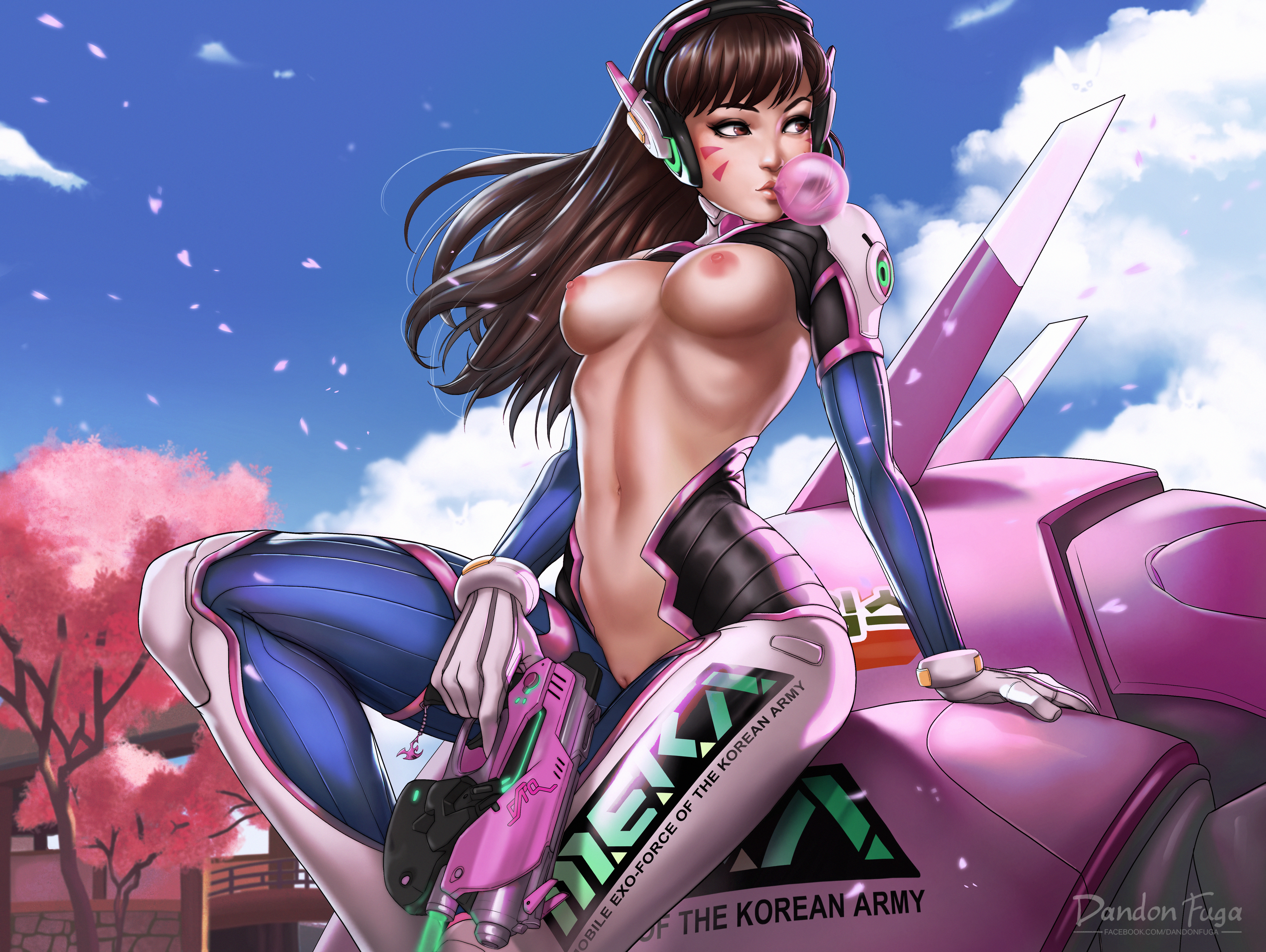 Rule34 – If it exists, there is porn of it / dandon fuga, d.va, meka / 516820