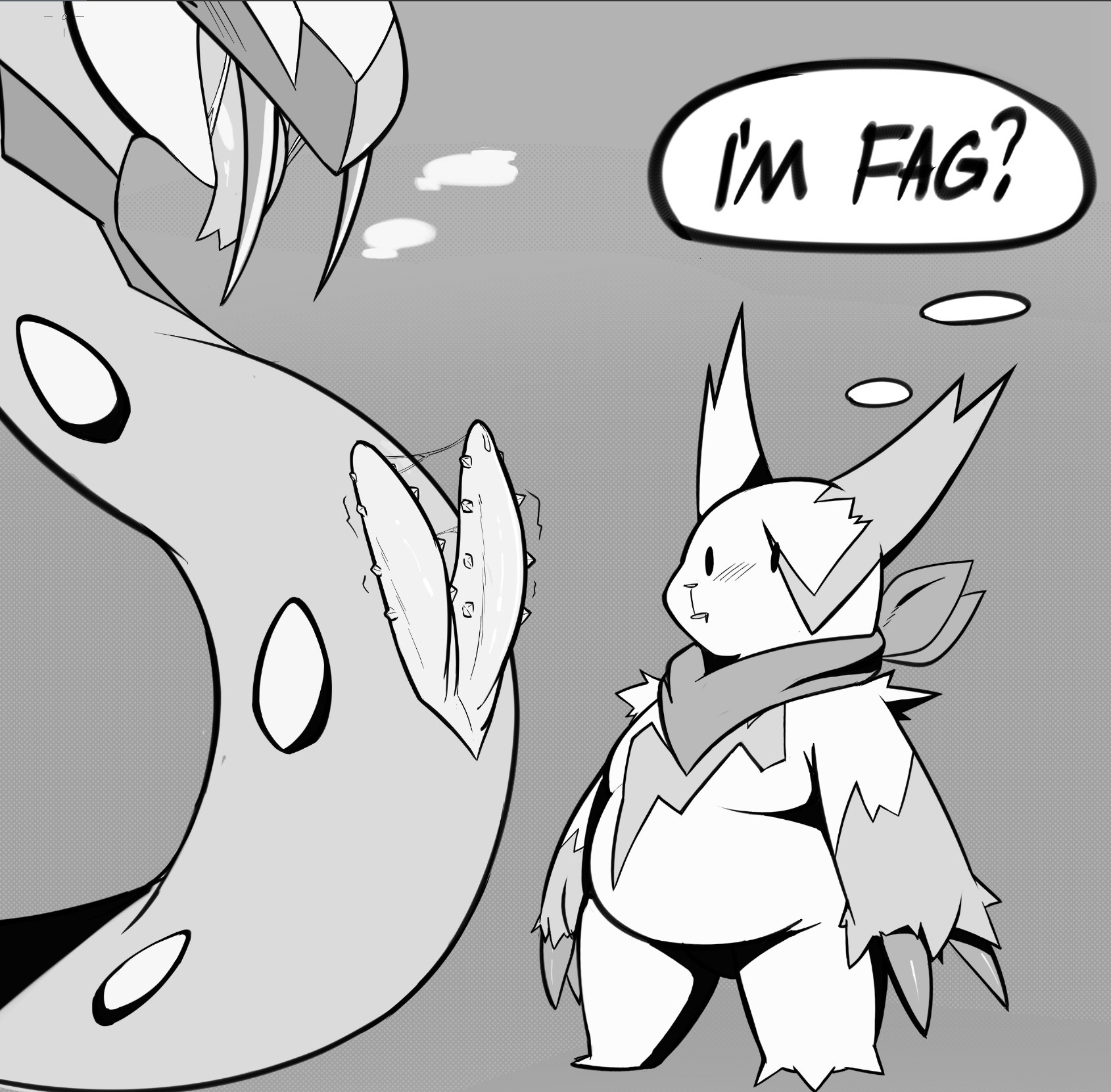 Rule34 – If it exists, there is porn of it / 4chan anon, pokemon (species), seviper, zangoose / 10046477