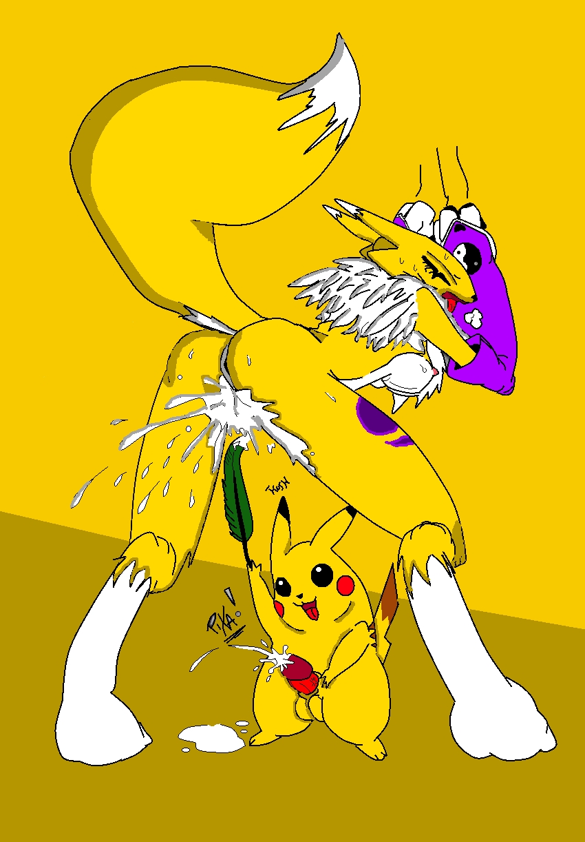 Rule34 – If it exists, there is porn of it / pikachu, renamon / 517415