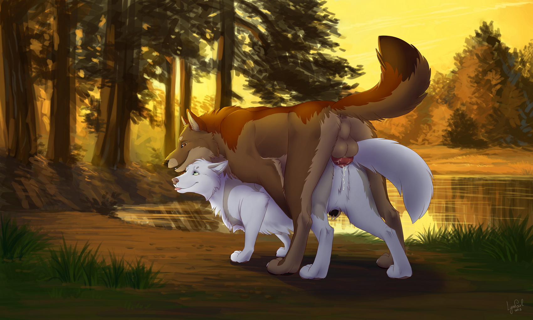 Rule34 – If it exists, there is porn of it / reallynxgirl, steelfangs / 517742