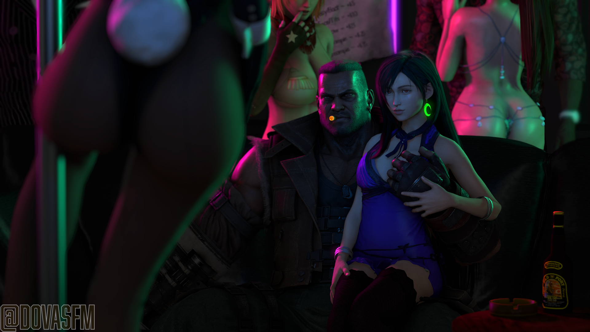 Rule34 – If it exists, there is porn of it / barret wallace, tifa lockhart / 10067901