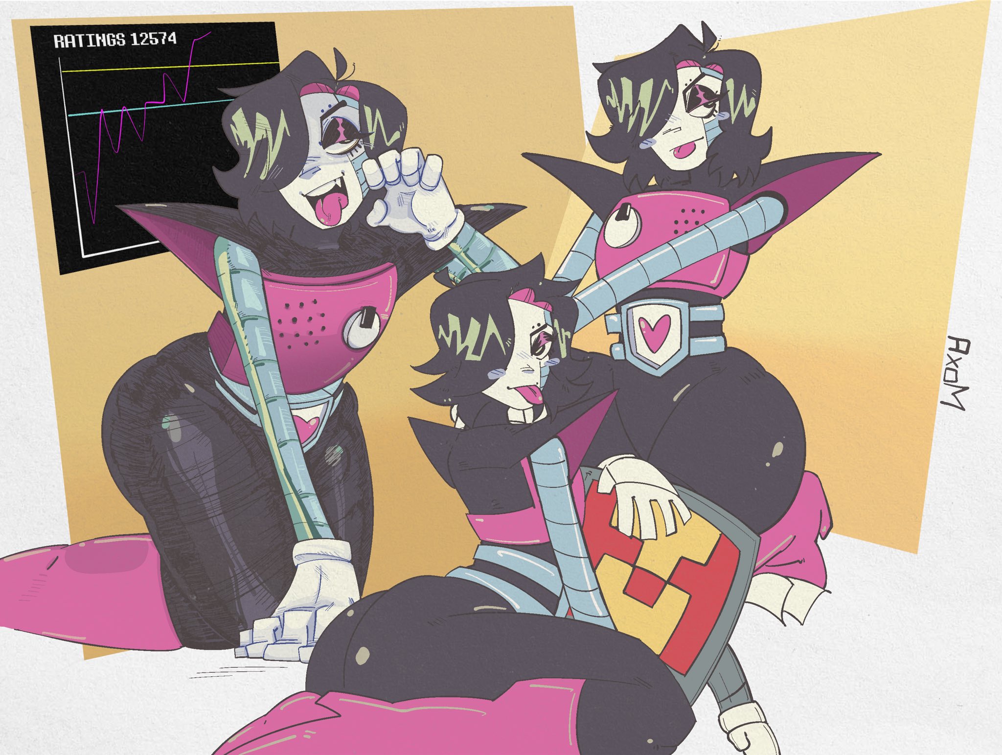 Rule34 – If it exists, there is porn of it / mettaton, mettaton ex / 10071187