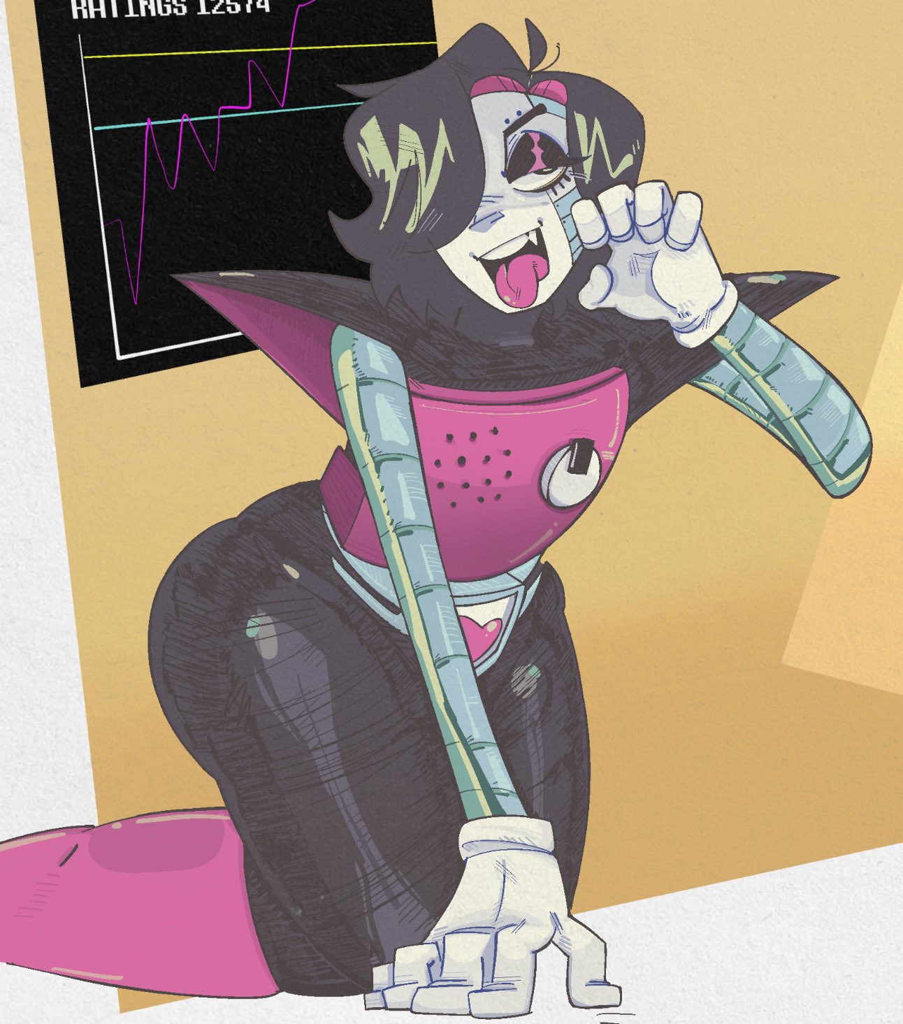 Rule34 – If it exists, there is porn of it / mettaton, mettaton ex / 10071177