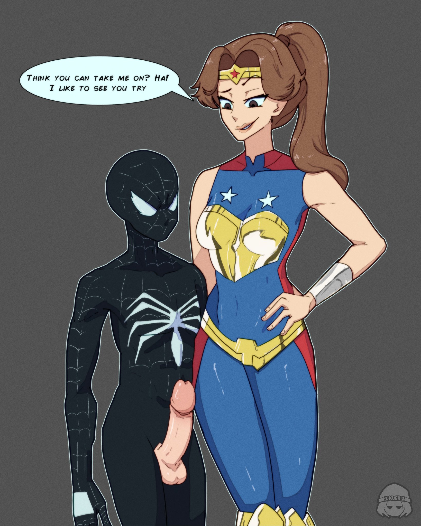 Rule34 – If it exists, there is porn of it / spider-man, wonder girl, wonder woman / 10078834