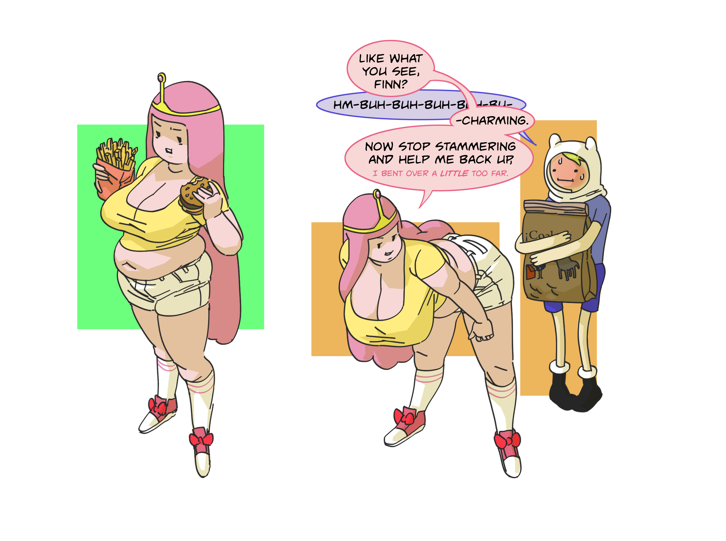 Rule34 – If it exists, there is porn of it / unknown artist, finn the human, princess bubblegum / 518470