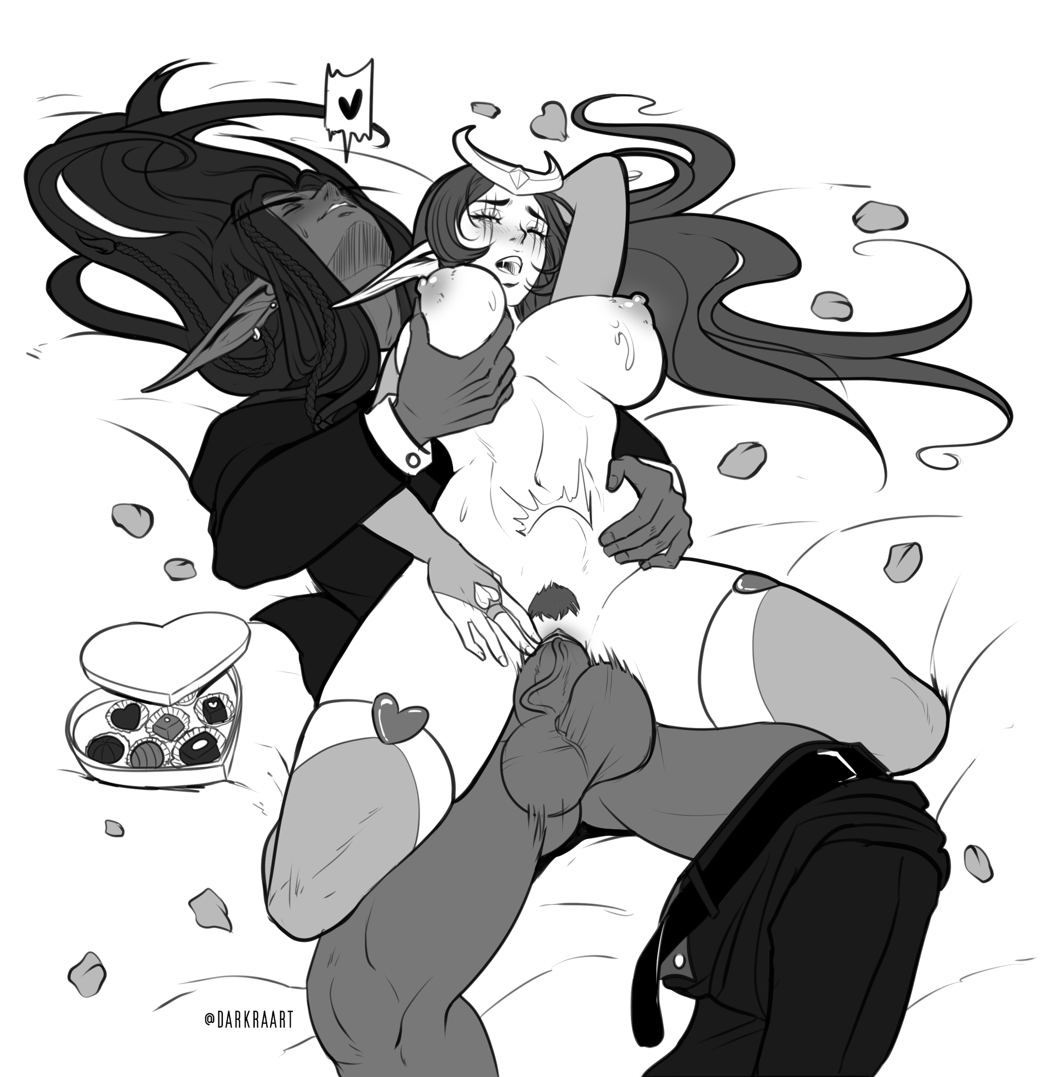 Rule34 – If it exists, there is porn of it / darkra, night elf, original character / 10093712