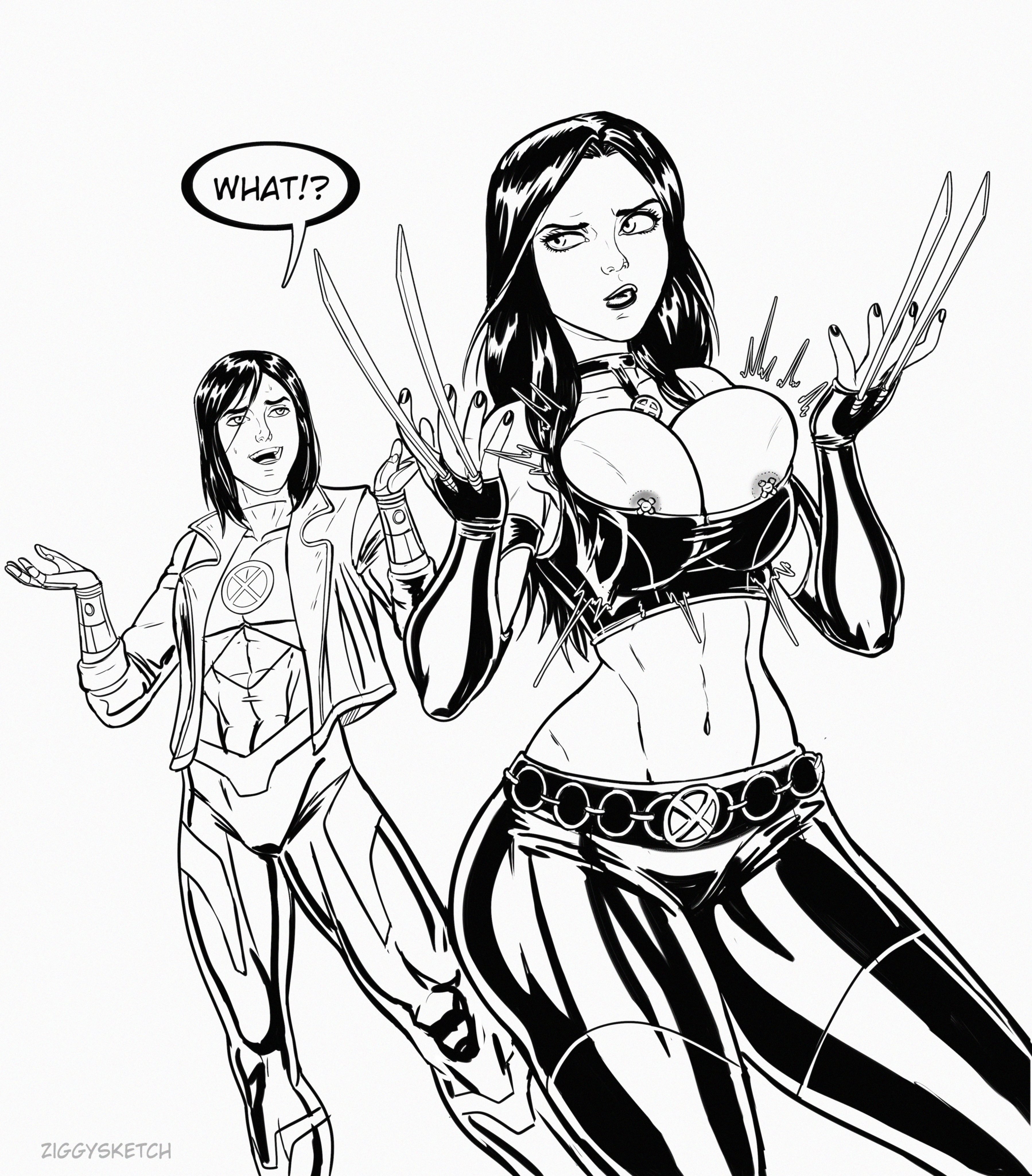 Rule34 – If it exists, there is porn of it / laura kinney, x-23 / 10105018