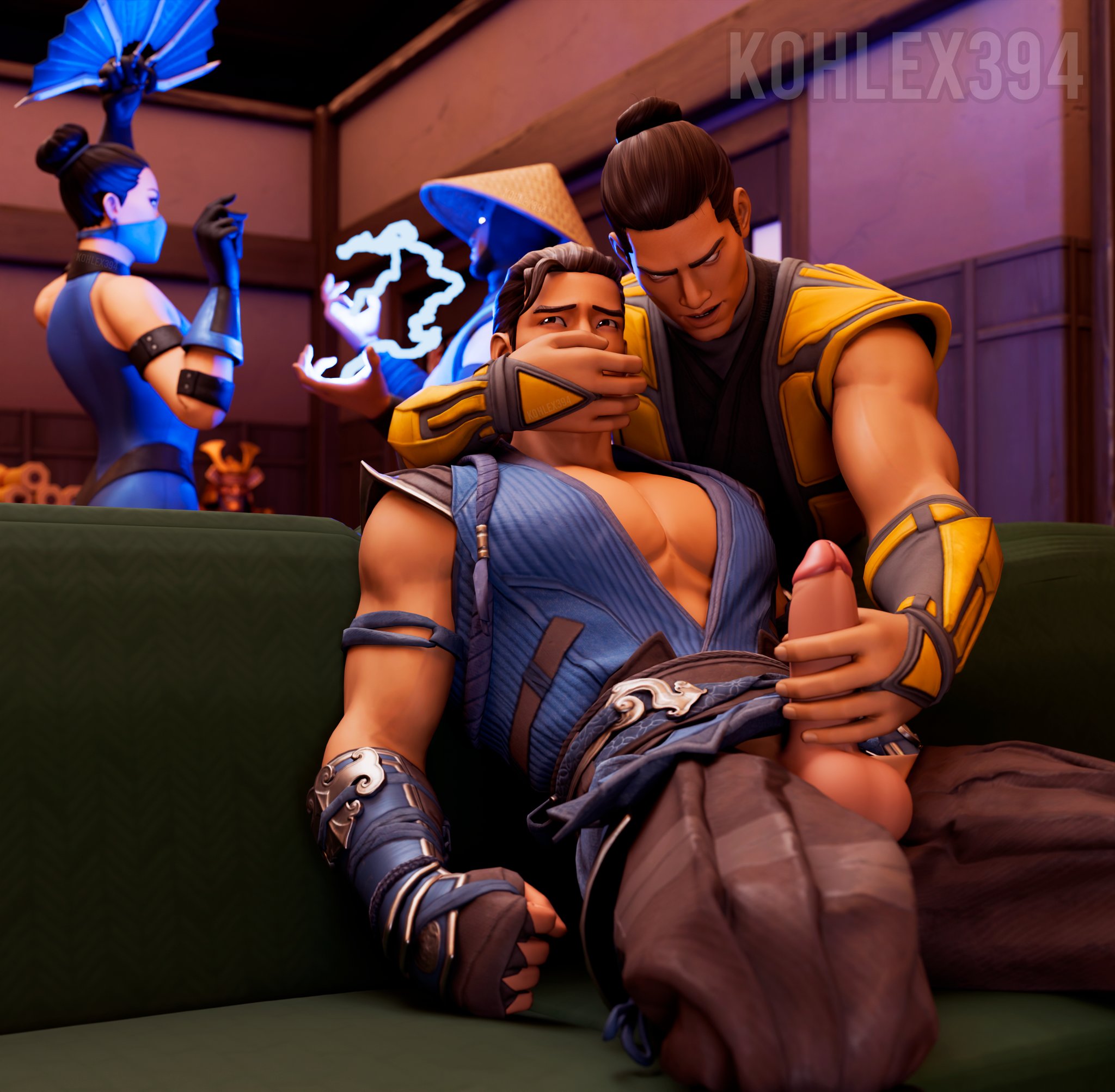 Rule34 – If it exists, there is porn of it / hanzo hasashi, kitana, raiden (mortal kombat), scorpion (mortal kombat), sub-zero / 10107304