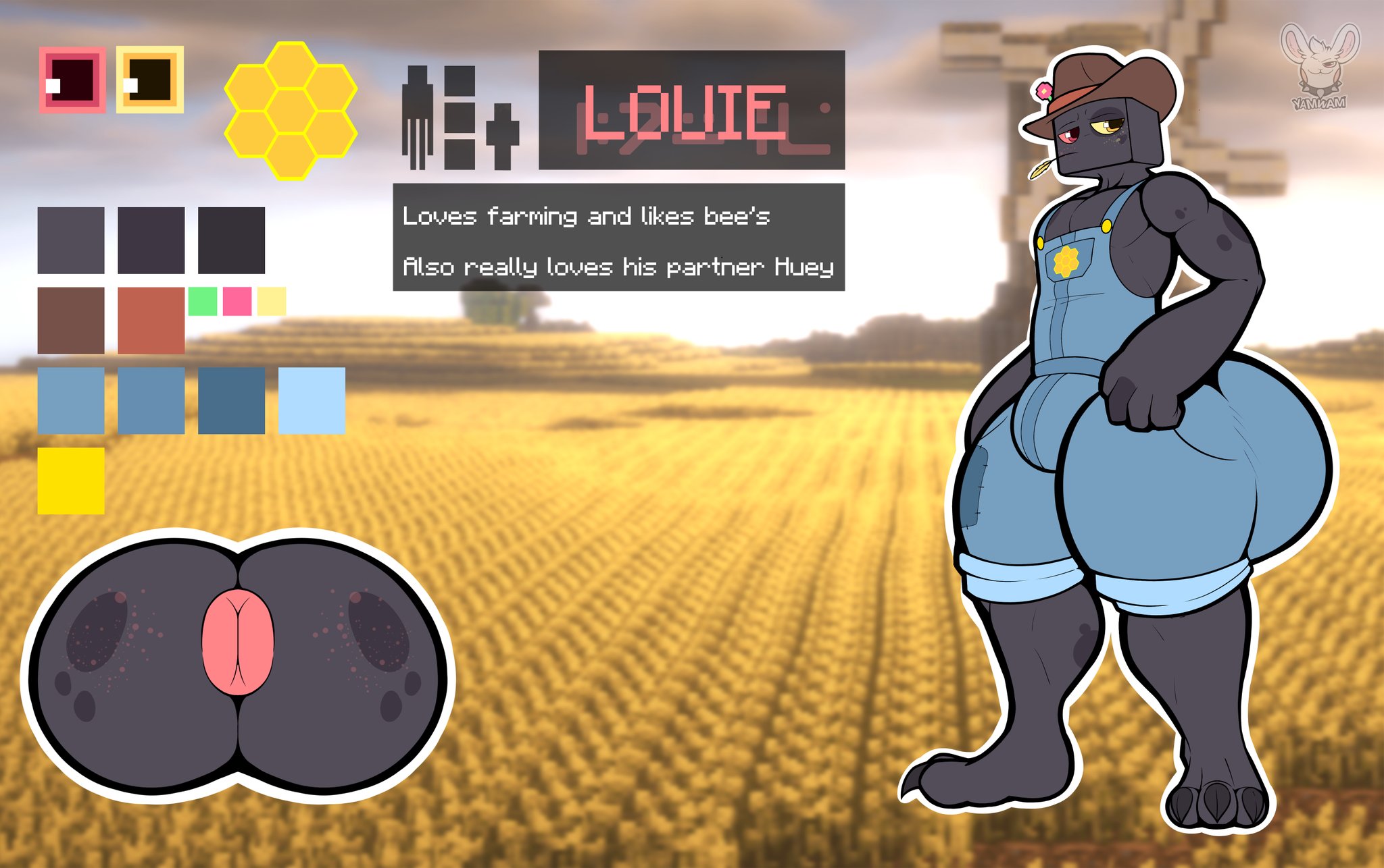 Rule34 – If it exists, there is porn of it / enderman, oc, original character / 10138337