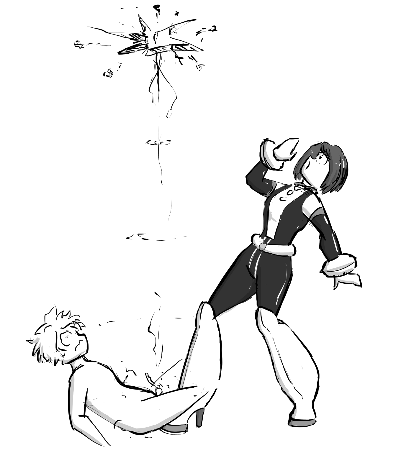 Rule34 – If it exists, there is porn of it / deku, izuku midoriya, ochako uraraka / 10155332