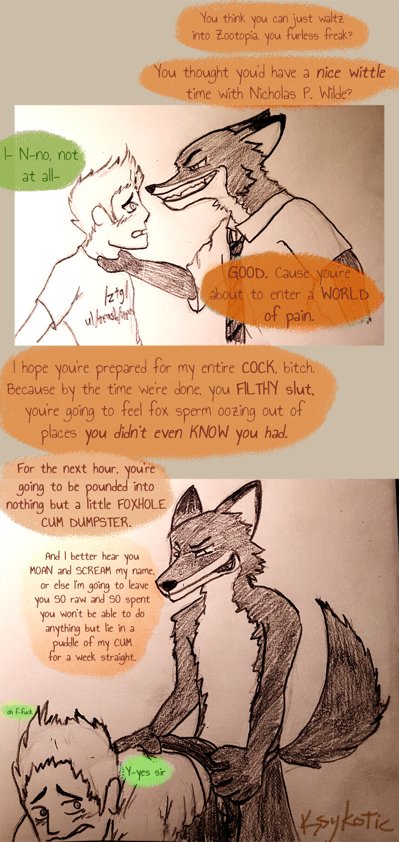 Rule34 – If it exists, there is porn of it / ksykotic, nick wilde / 521561