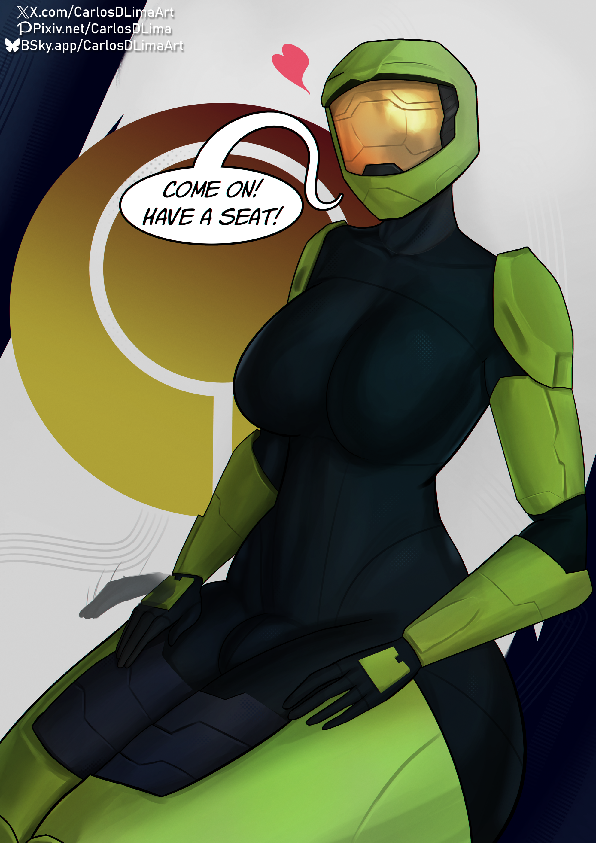 Rule34 – If it exists, there is porn of it / master chief, spartan (halo) / 10172622