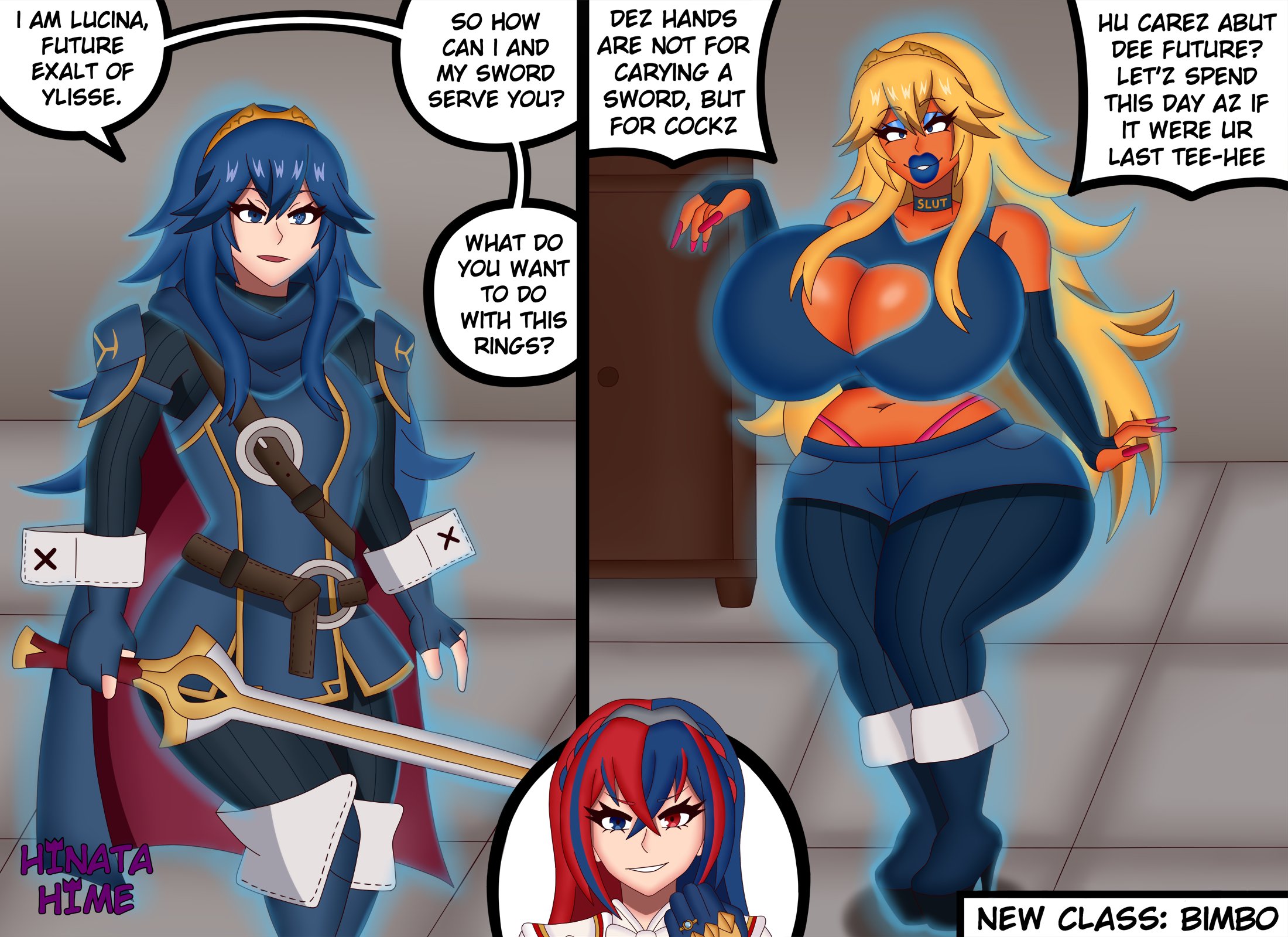 Rule34 – If it exists, there is porn of it / hinata-hime, lucina (fire emblem) / 10179598