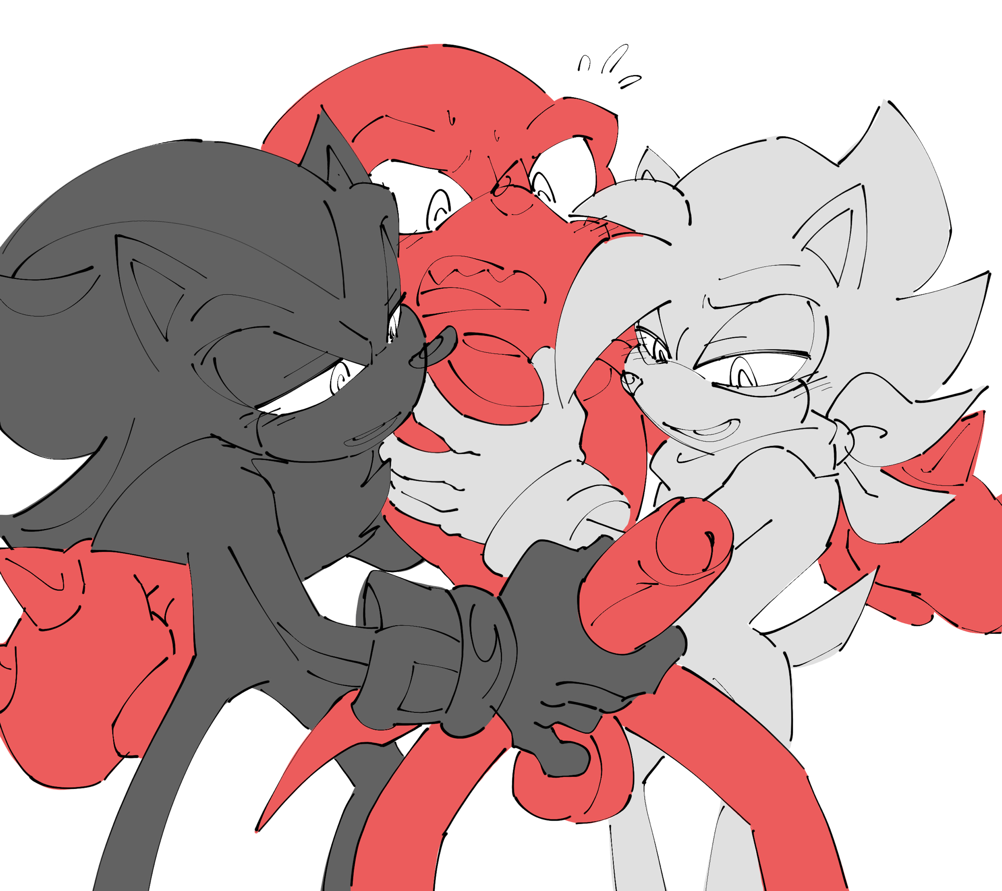 Rule34 – If it exists, there is porn of it / knuckles the echidna, shadow the hedgehog / 10189609