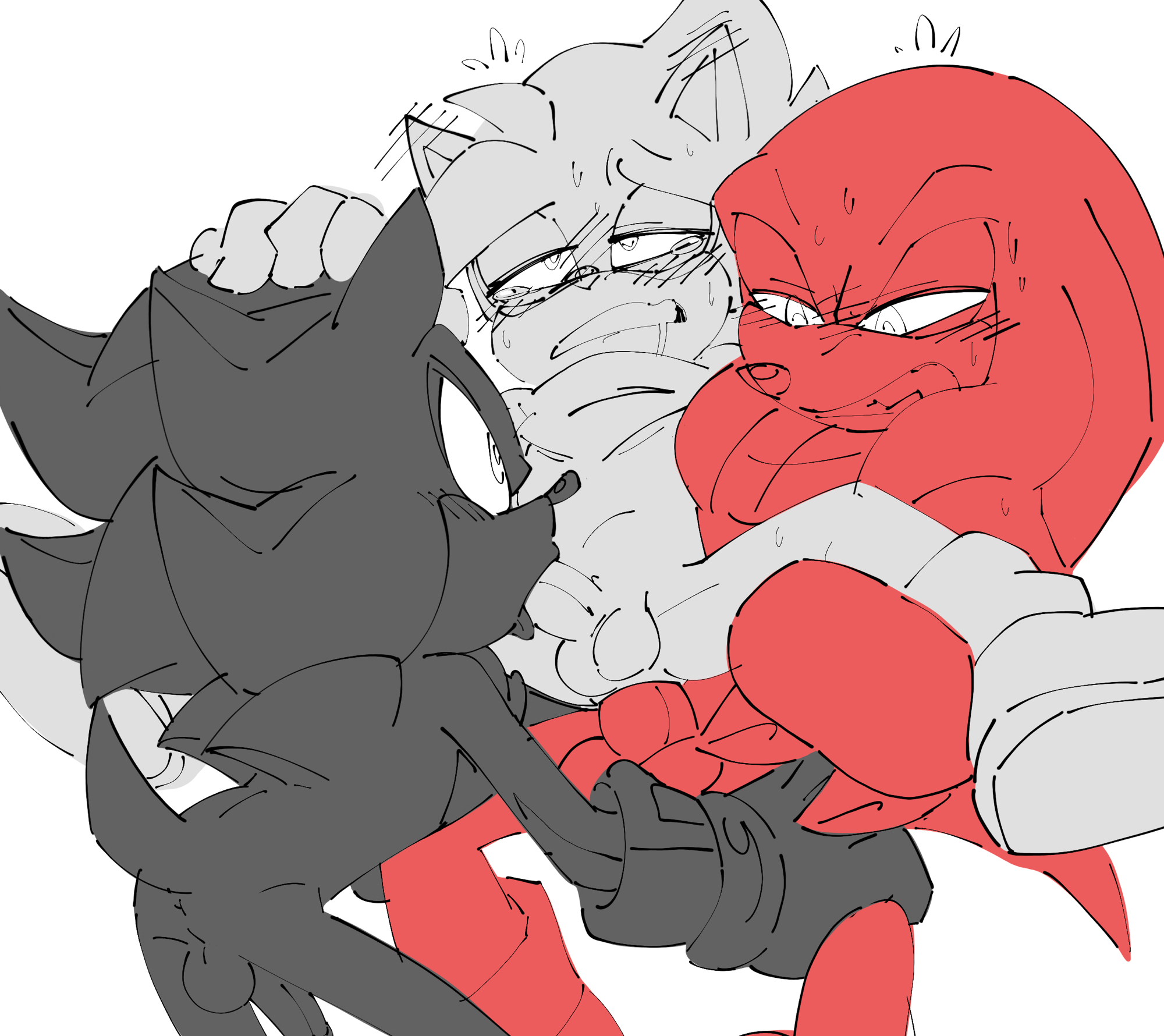 Rule34 – If it exists, there is porn of it / knuckles the echidna, shadow the hedgehog / 10189604