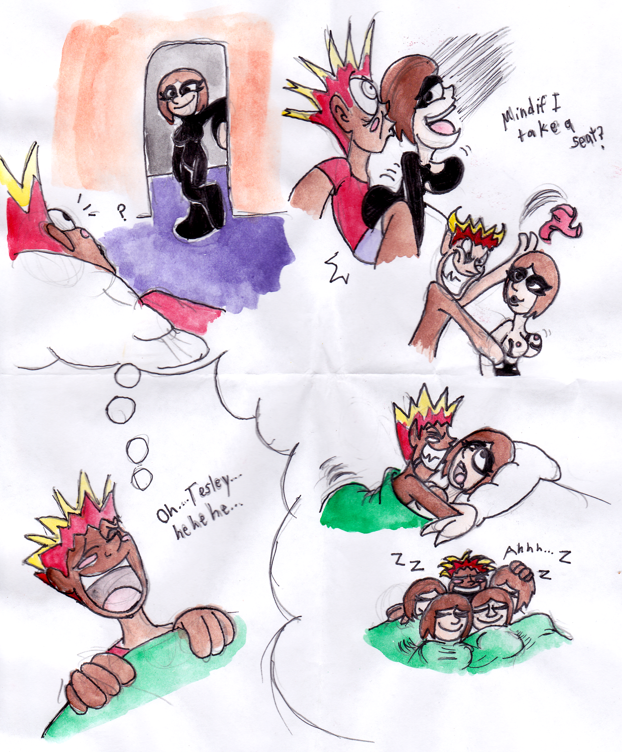 Rule34 – If it exists, there is porn of it / original character, tesla / 522720