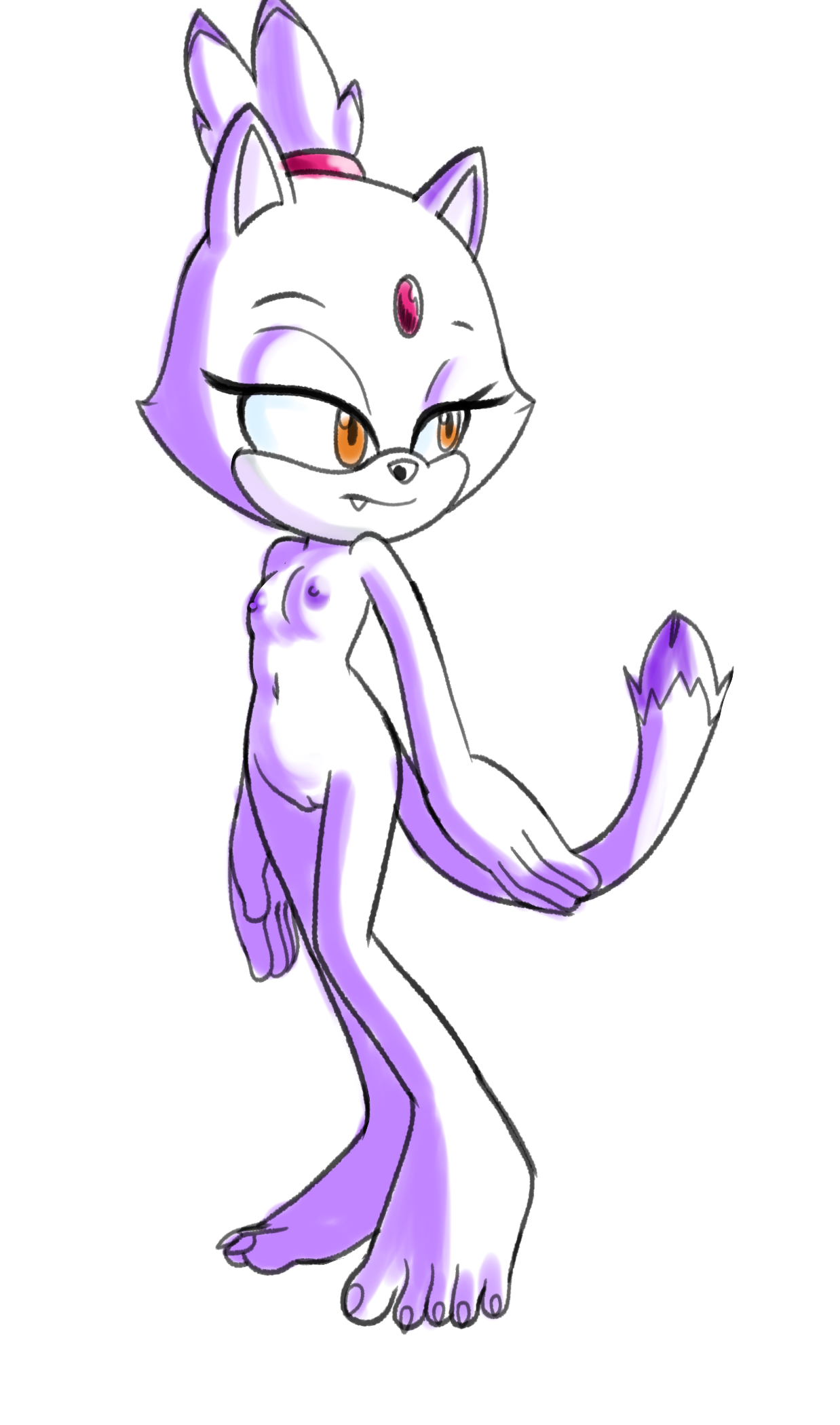 Rule34 – If it exists, there is porn of it / fours (artist), blaze the cat / 10191931