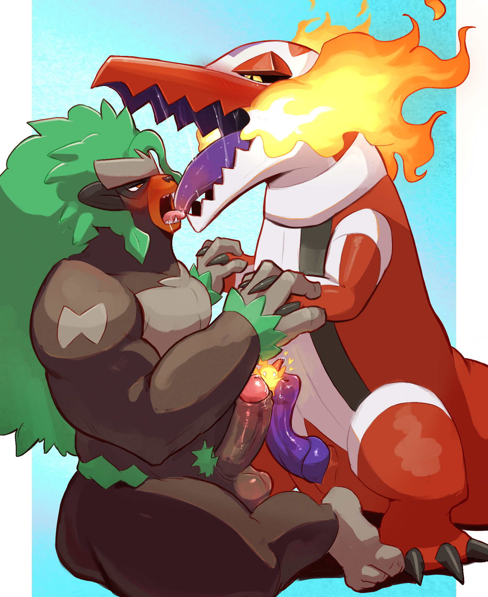 Rule34 – If it exists, there is porn of it / pokemon (species), rillaboom / 10199582