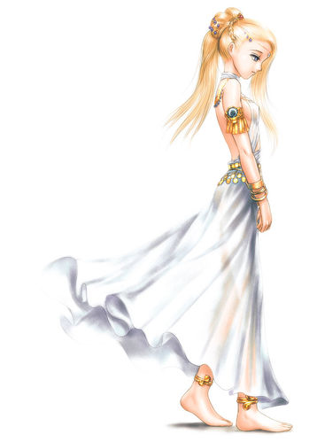 s zenith lee, lowres, tagme, anklet, barefoot, blonde hair, bracelet, flat chest, hair ornament, jewelry, tiara