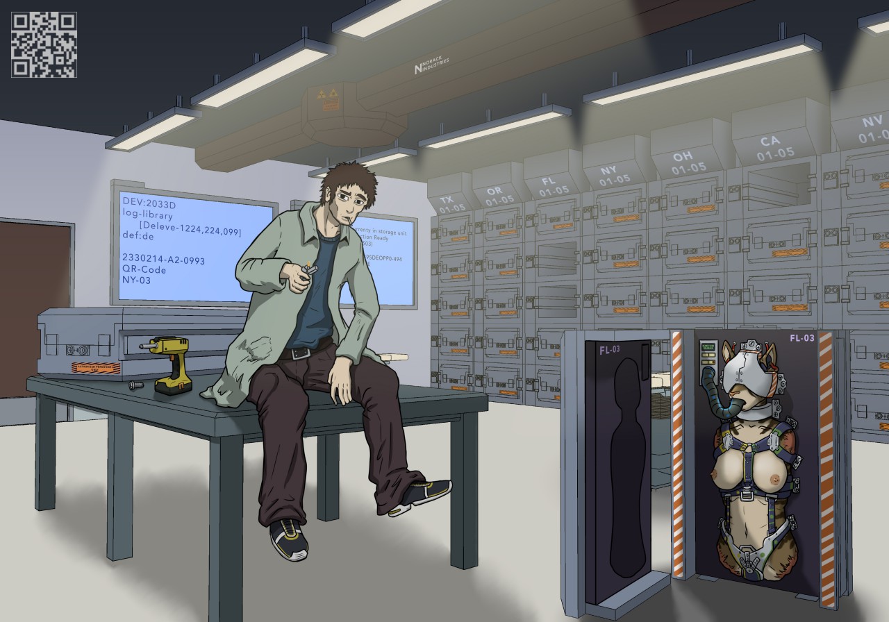 Rule34 – If it exists, there is porn of it / qr-code, overseer / 524348