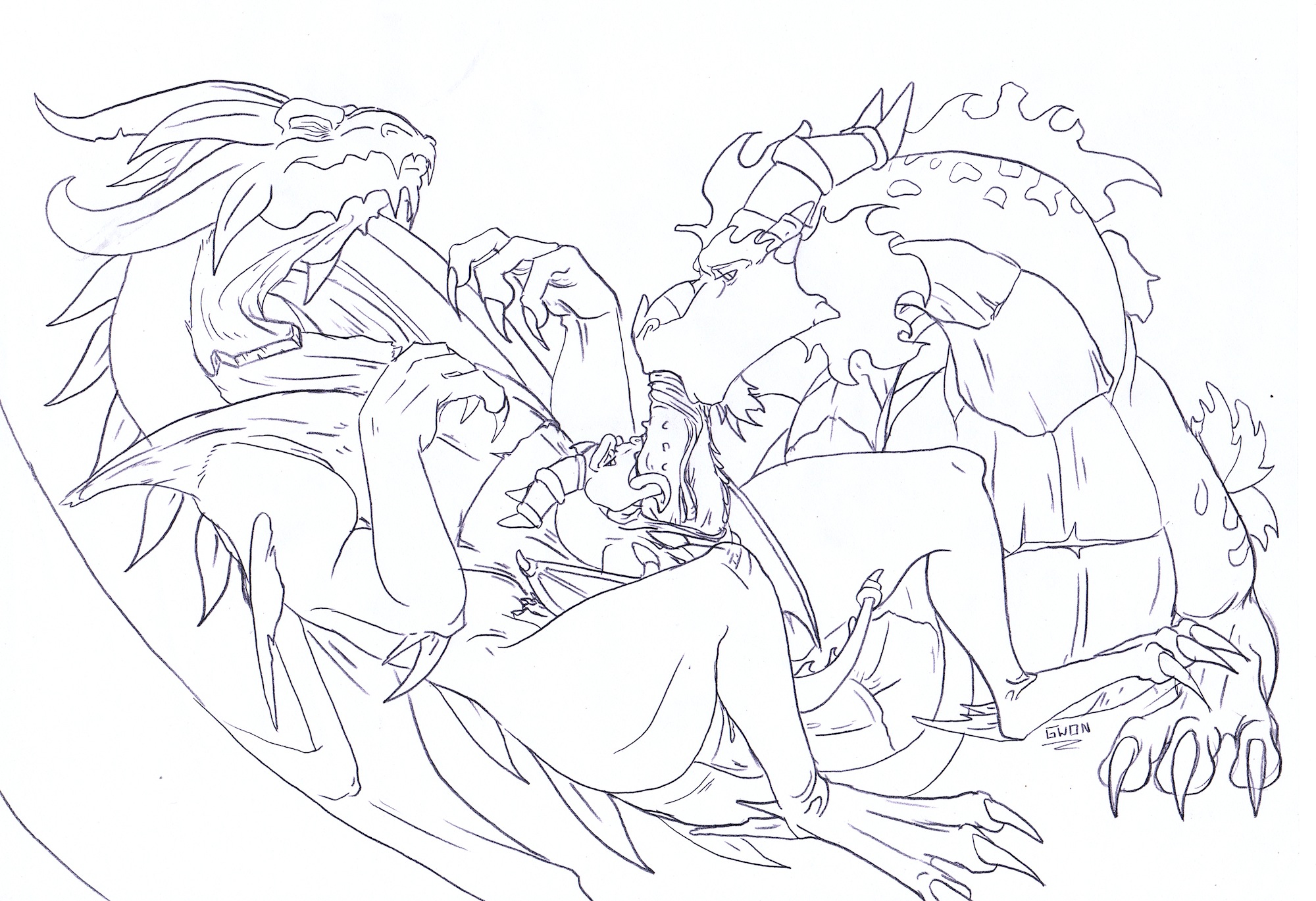 Rule34 – If it exists, there is porn of it / gwon, ignitus, malefor, spyro / 524603