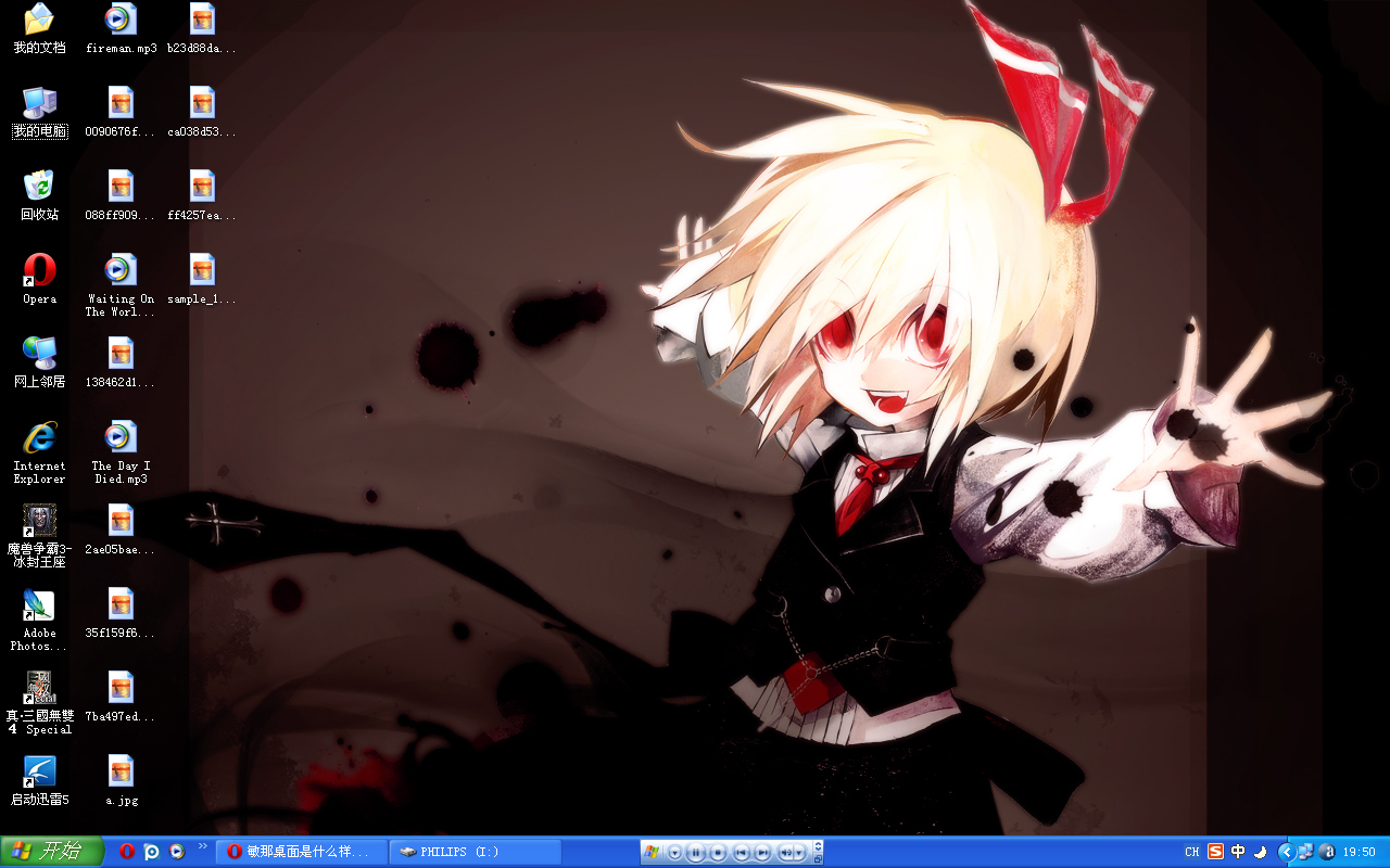 bad tag, blonde hair, formal clothes, red eyes, ribbon, solo, suit