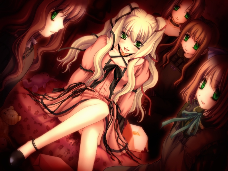 black cyc, gun katana, game cg, tagme, psycho loli