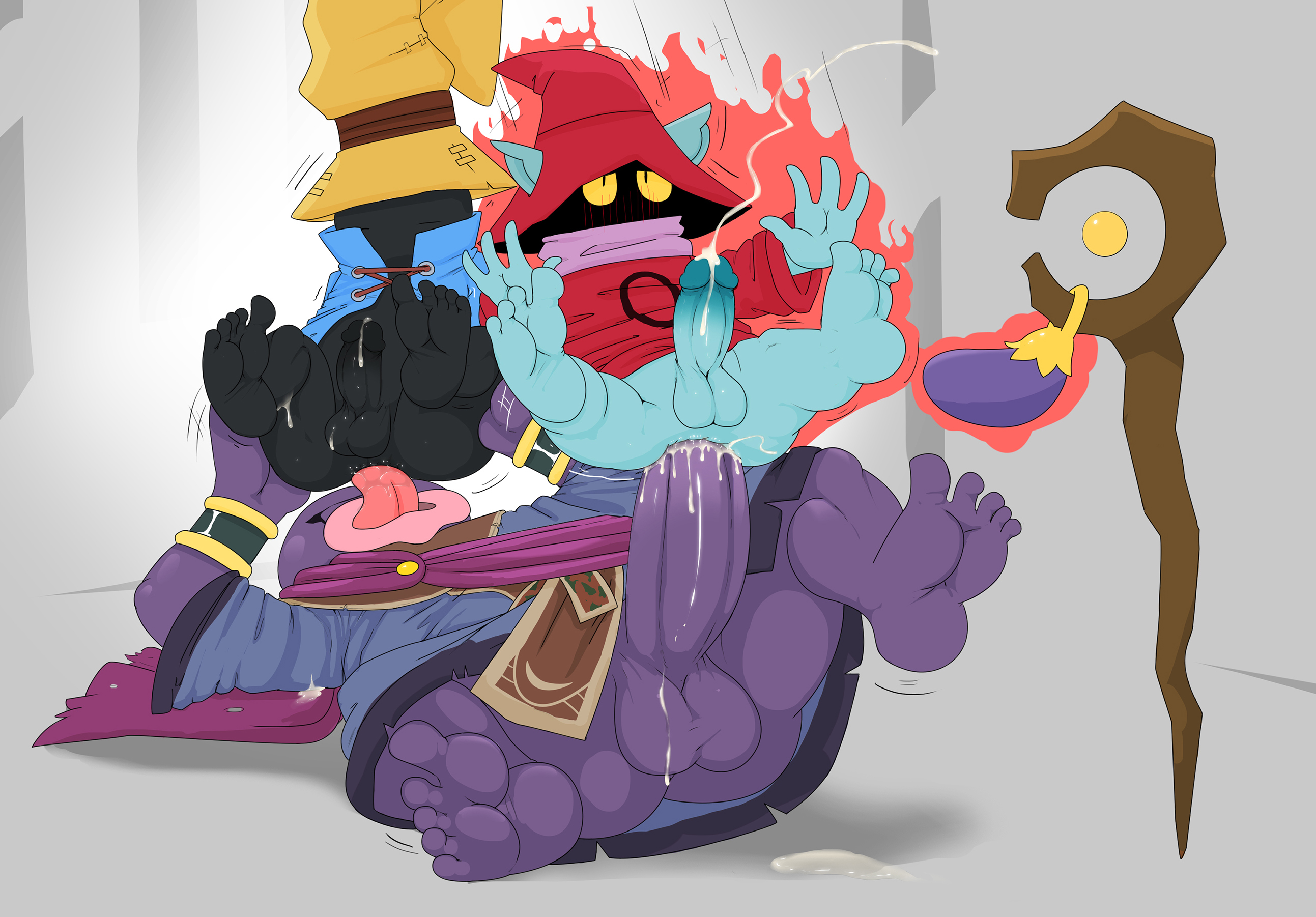 Rule34 – If it exists, there is porn of it / redemption3445, black mage, eggplant wizard, orko, vivi, vivi ornitier / 525781