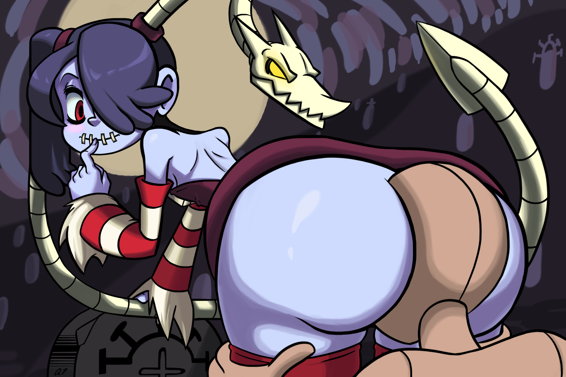 Rule34 – If it exists, there is porn of it / leviathan (skullgirls), squigly / 525905