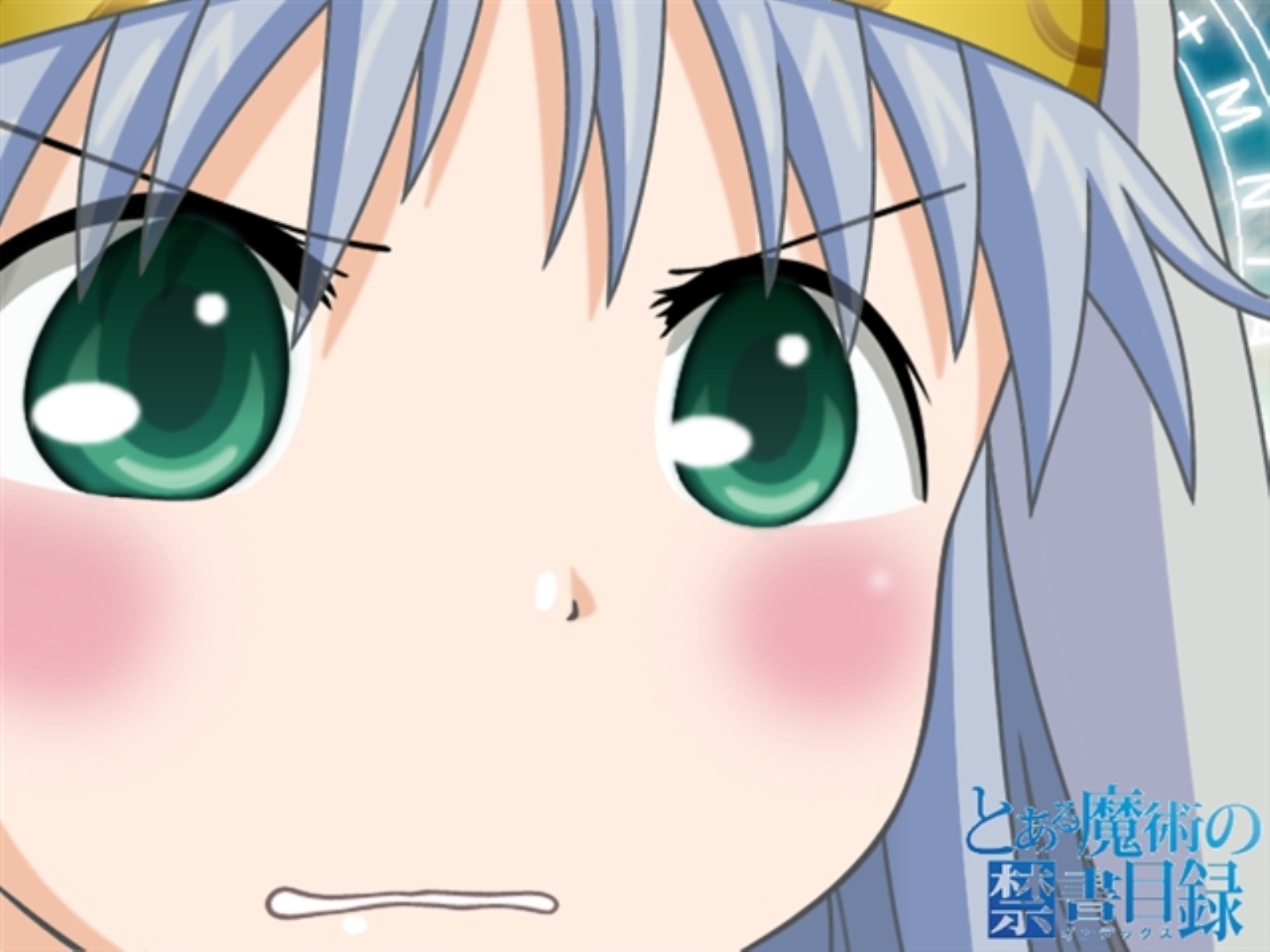 index (toaru majutsu no index), toaru majutsu no index, highres, tagme, 00s, green eyes, gununu (meme), meme, solo