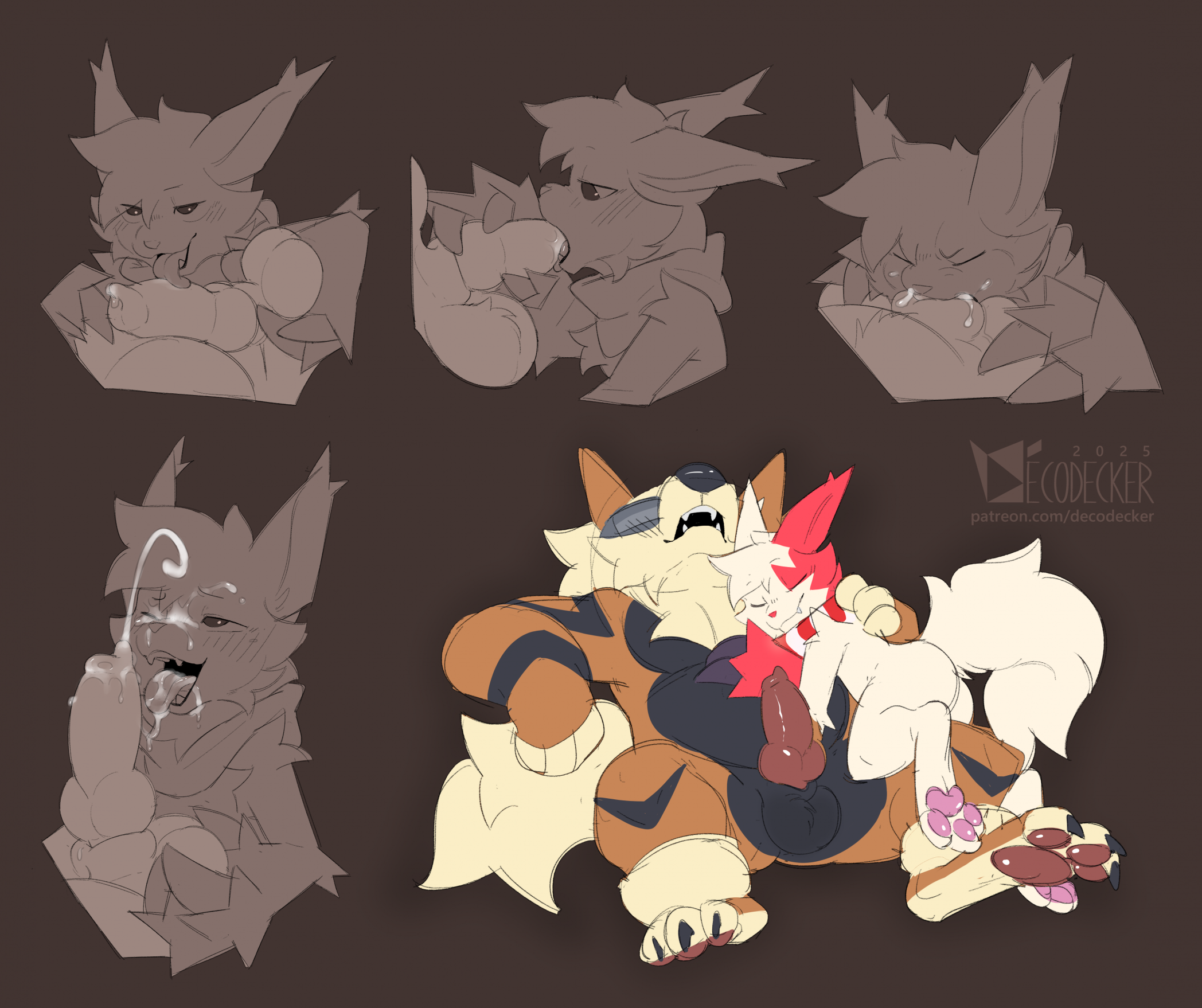 Rule34 – If it exists, there is porn of it / arcanine, pokemon (species), zangoose / 10238687