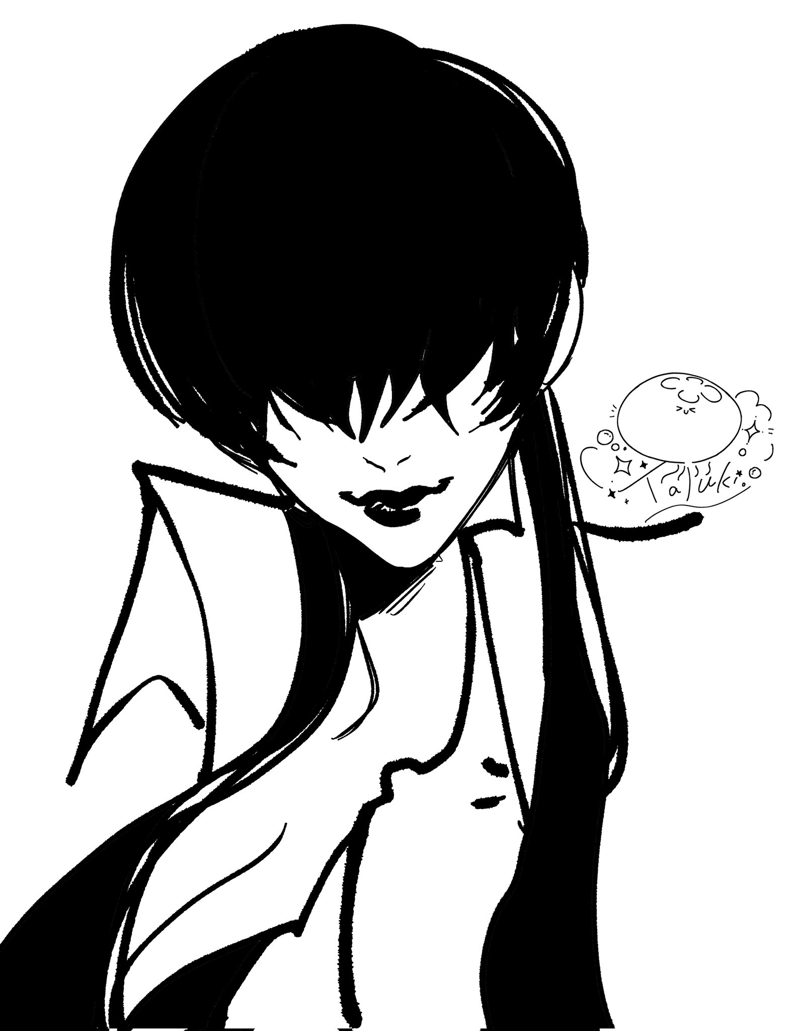 shermie (kof), the king of fighters, 1girl, breasts, female focus, huge breasts, jacket, large breasts, long hair, ponytail, smile, tayuki1015, twintails