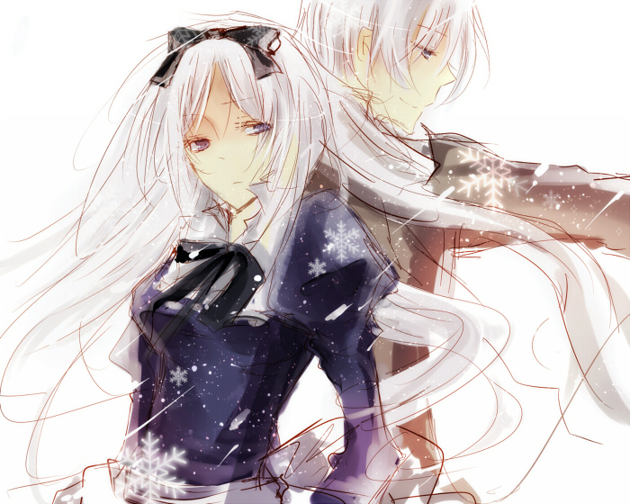 hekikuu6, belarus (hetalia), russia (hetalia), axis powers hetalia, bad id, bad pixiv id, 00s, scarf, snow