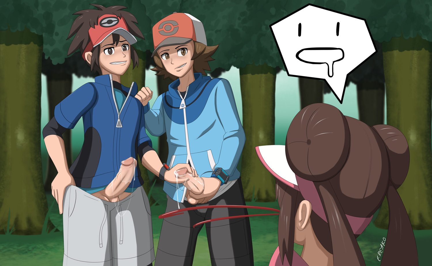 Rule34 – If it exists, there is porn of it / freako, hilbert (pokemon), nate (pokemon), rosa (pokemon) / 527530