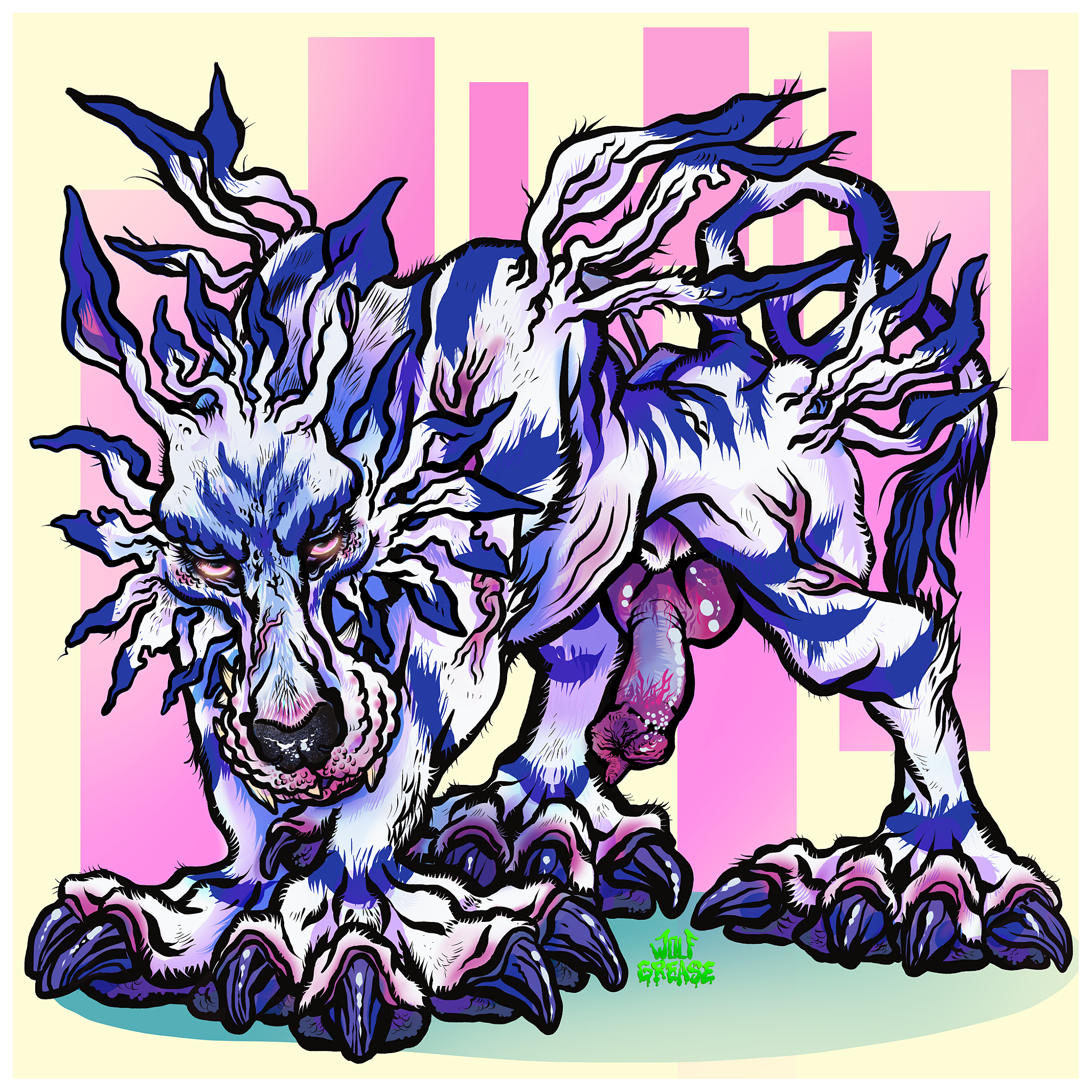 Rule34 – If it exists, there is porn of it / wolfgrease, digimon (species), garurumon / 10265580